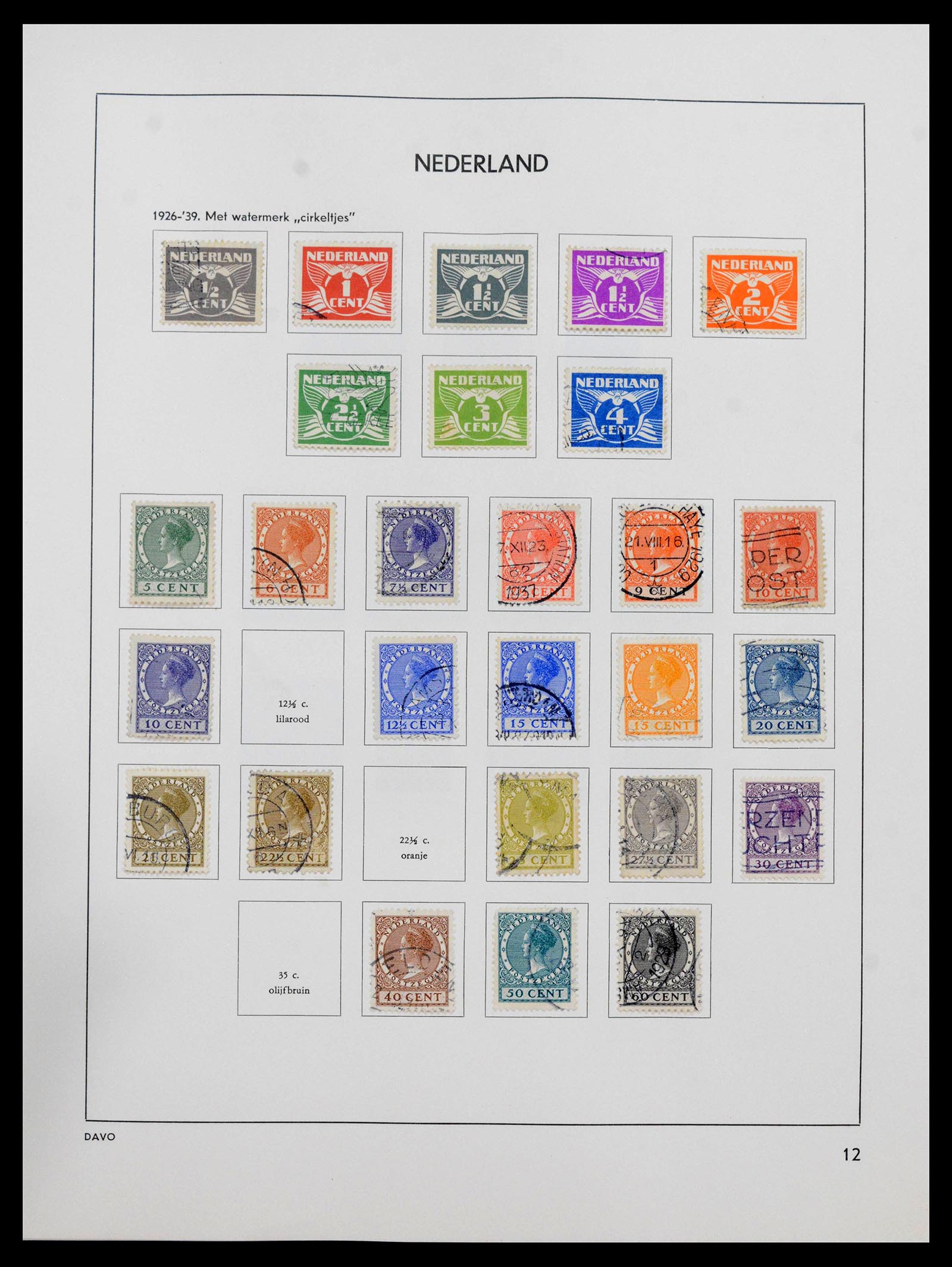 39799 0011 - Stamp collection 39799 Netherlands 1869-1982.