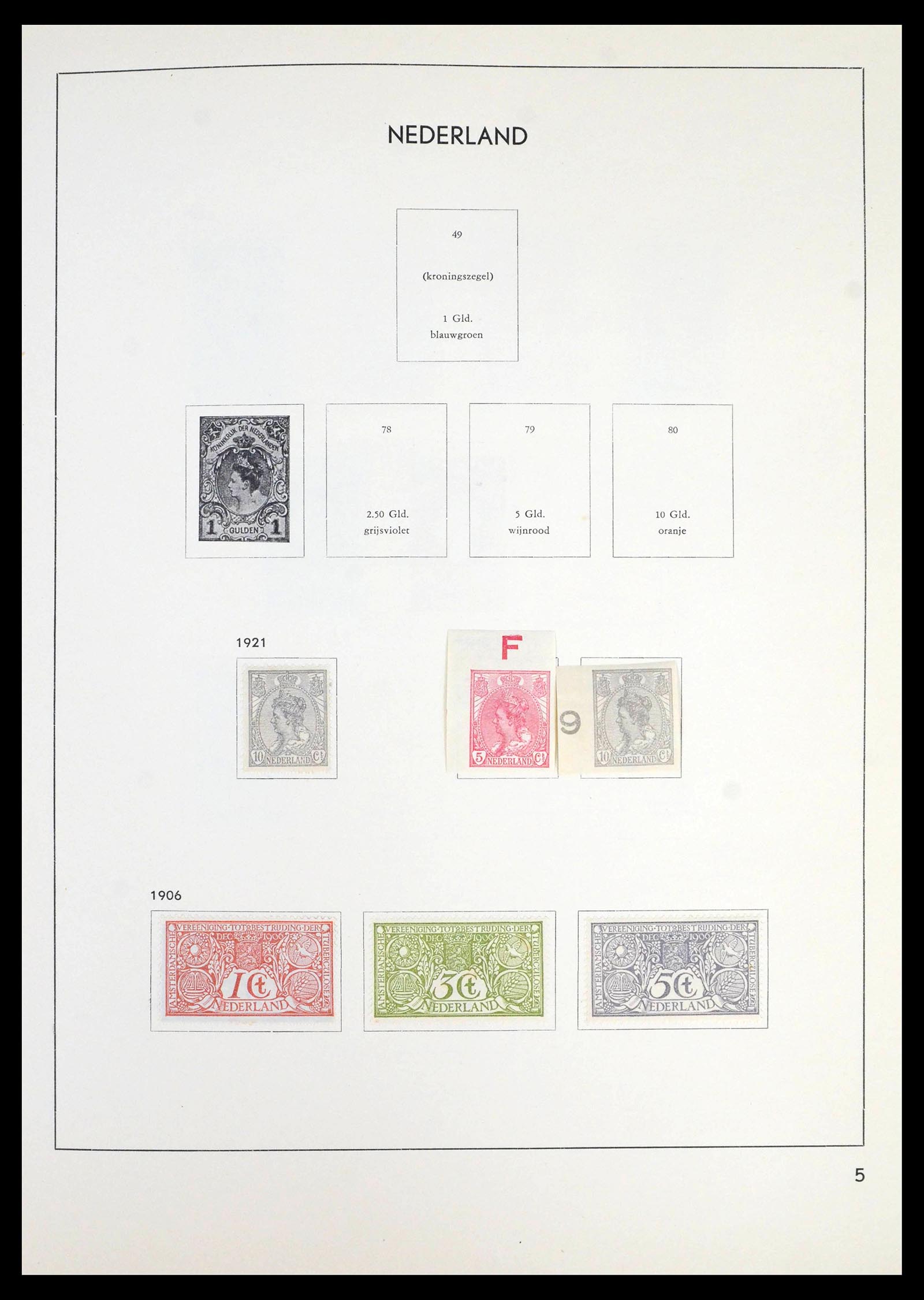 39801 0003 - Stamp collection 39801 Netherlands and territories 1876-1965.