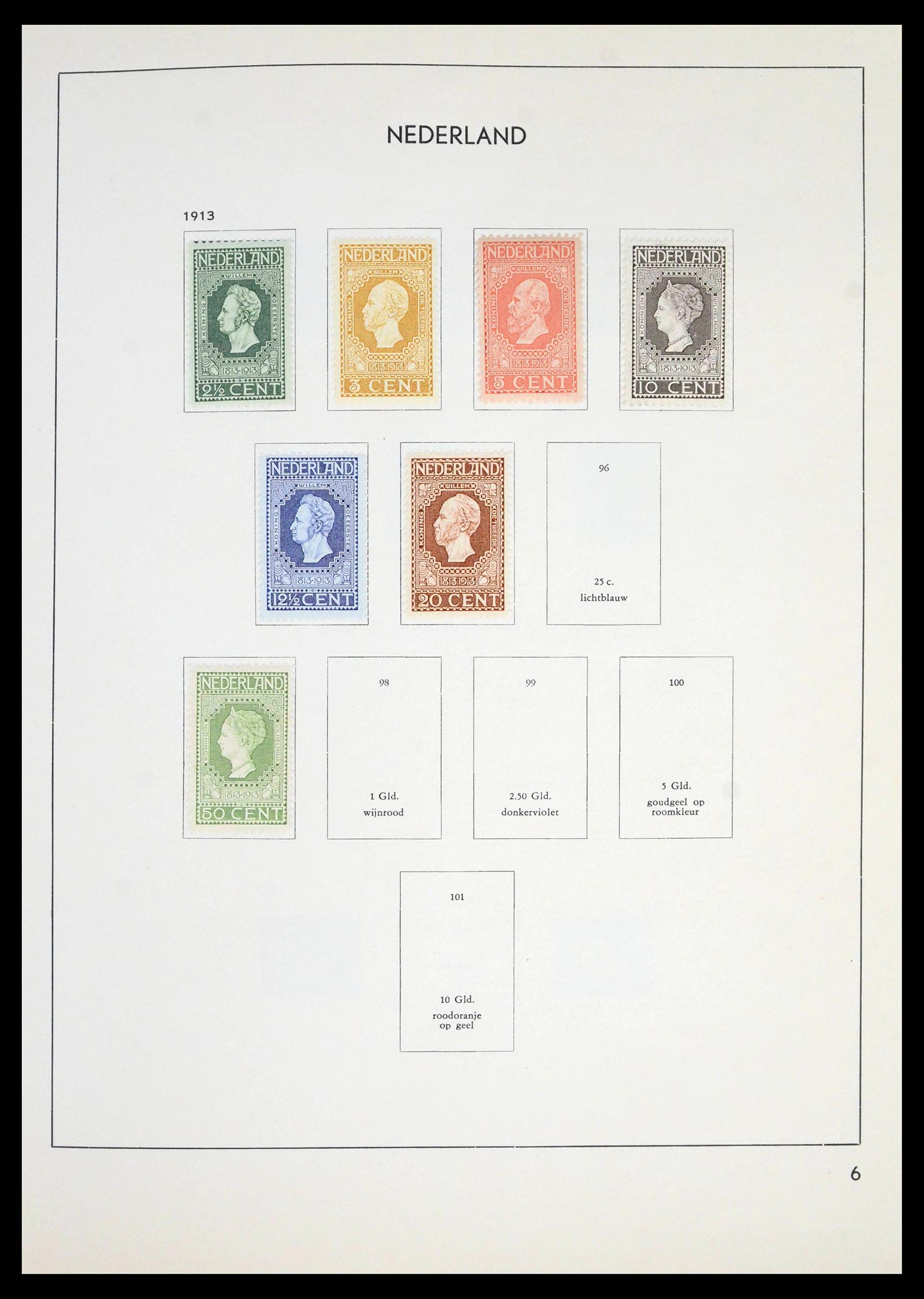 39801 0004 - Stamp collection 39801 Netherlands and territories 1876-1965.