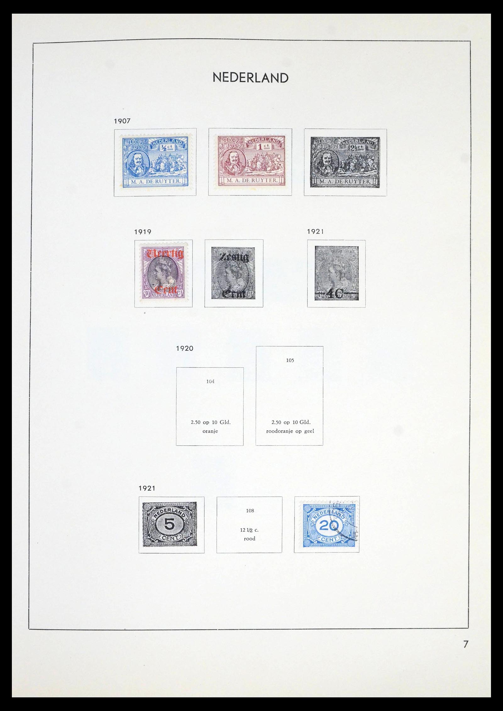 39801 0005 - Stamp collection 39801 Netherlands and territories 1876-1965.