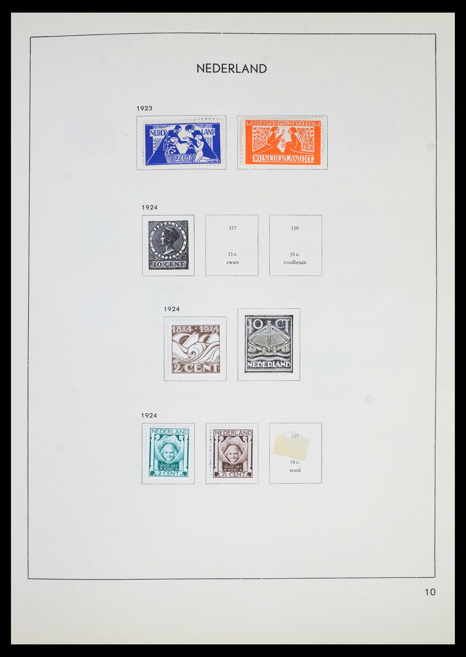 39801 0008 - Stamp collection 39801 Netherlands and territories 1876-1965.