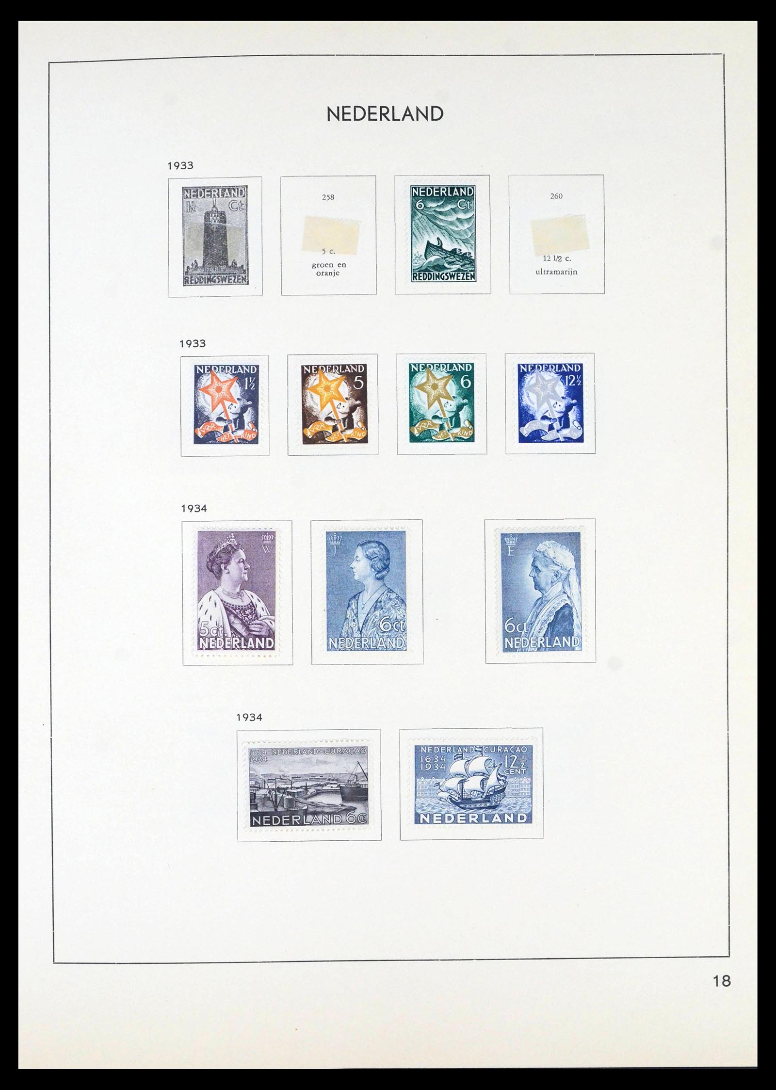 39801 0016 - Stamp collection 39801 Netherlands and territories 1876-1965.