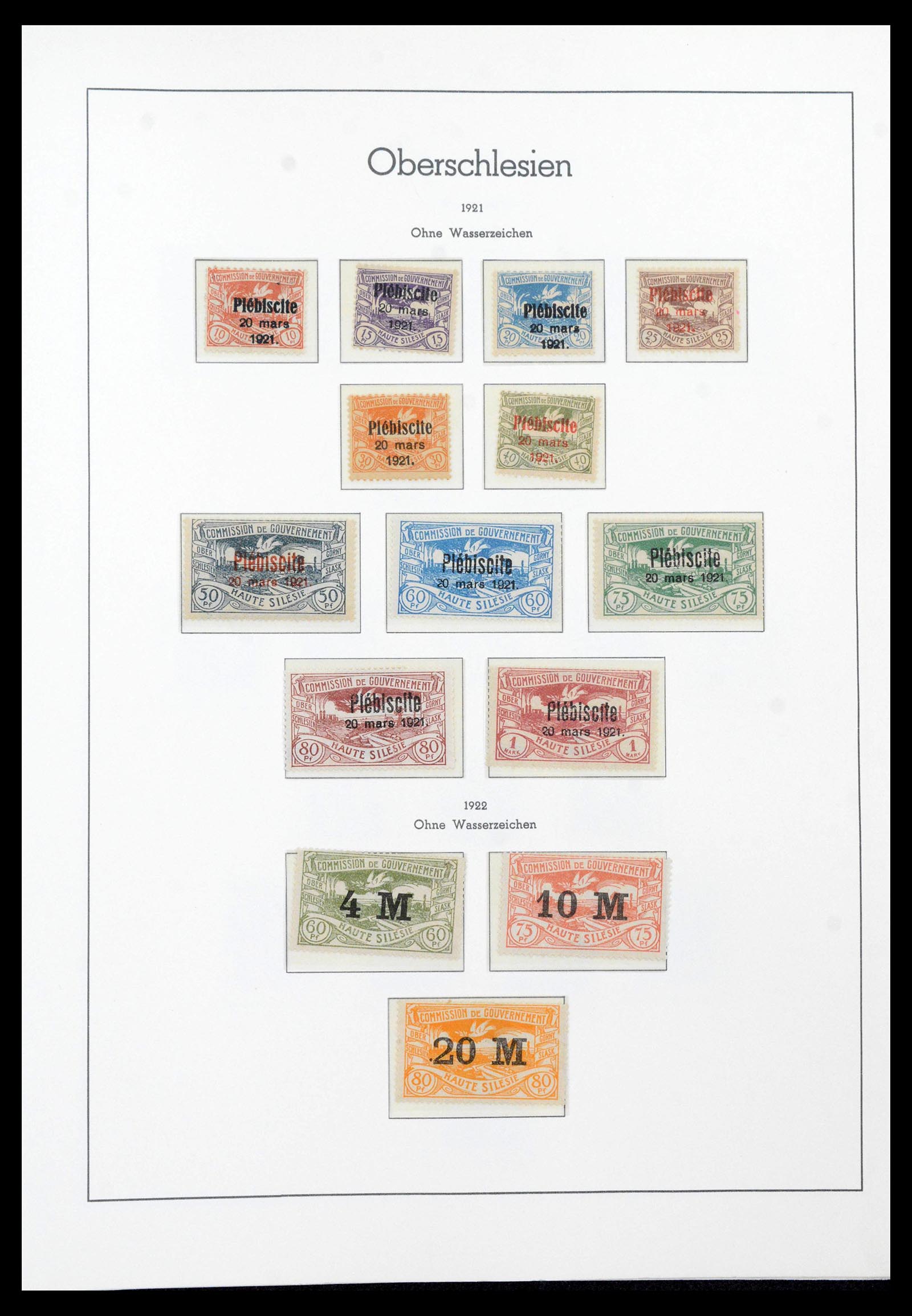 39805 0019 - Stamp collection 39805 German occupations and territories 1914-1923.