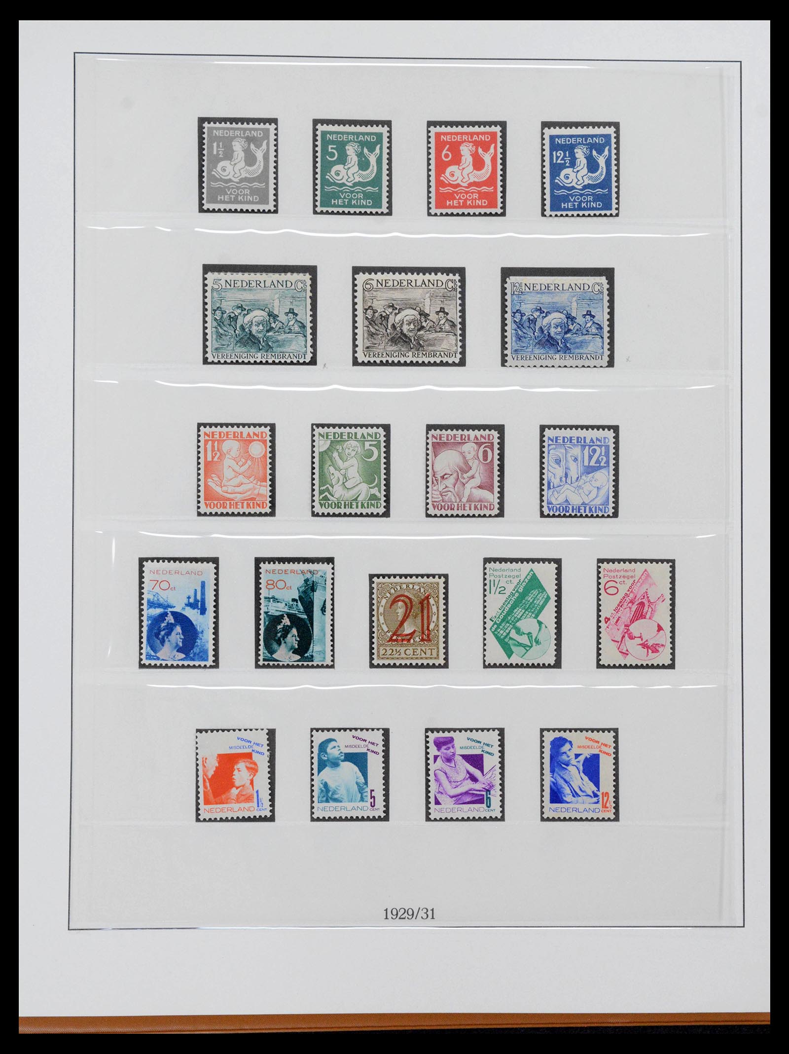 39812 0013 - Stamp collection 39812 Netherlands complete 1852-2023!!