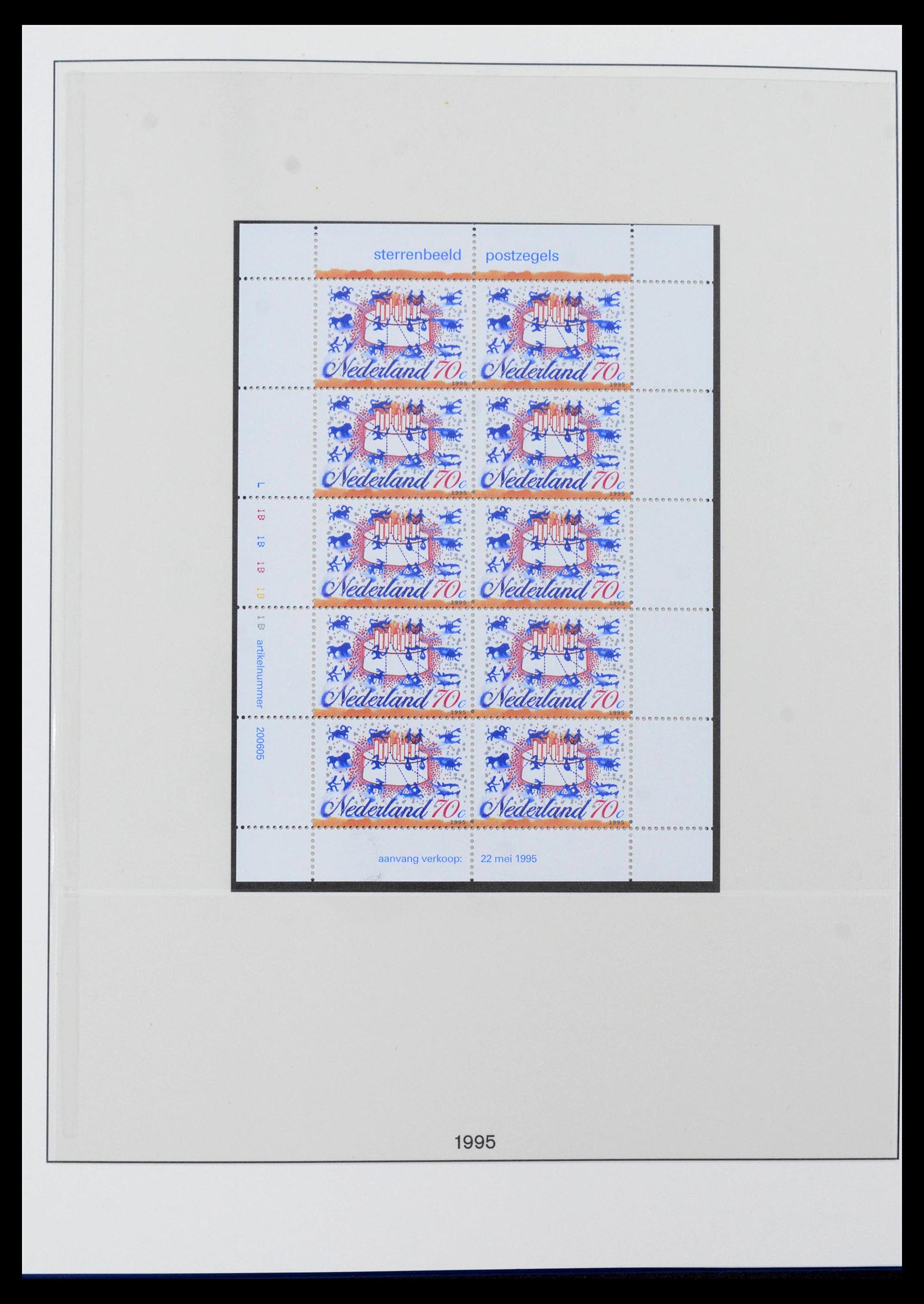 39813 0011 - Stamp collection 39813 Netherlands sheetlets complete 1988-2023!!!