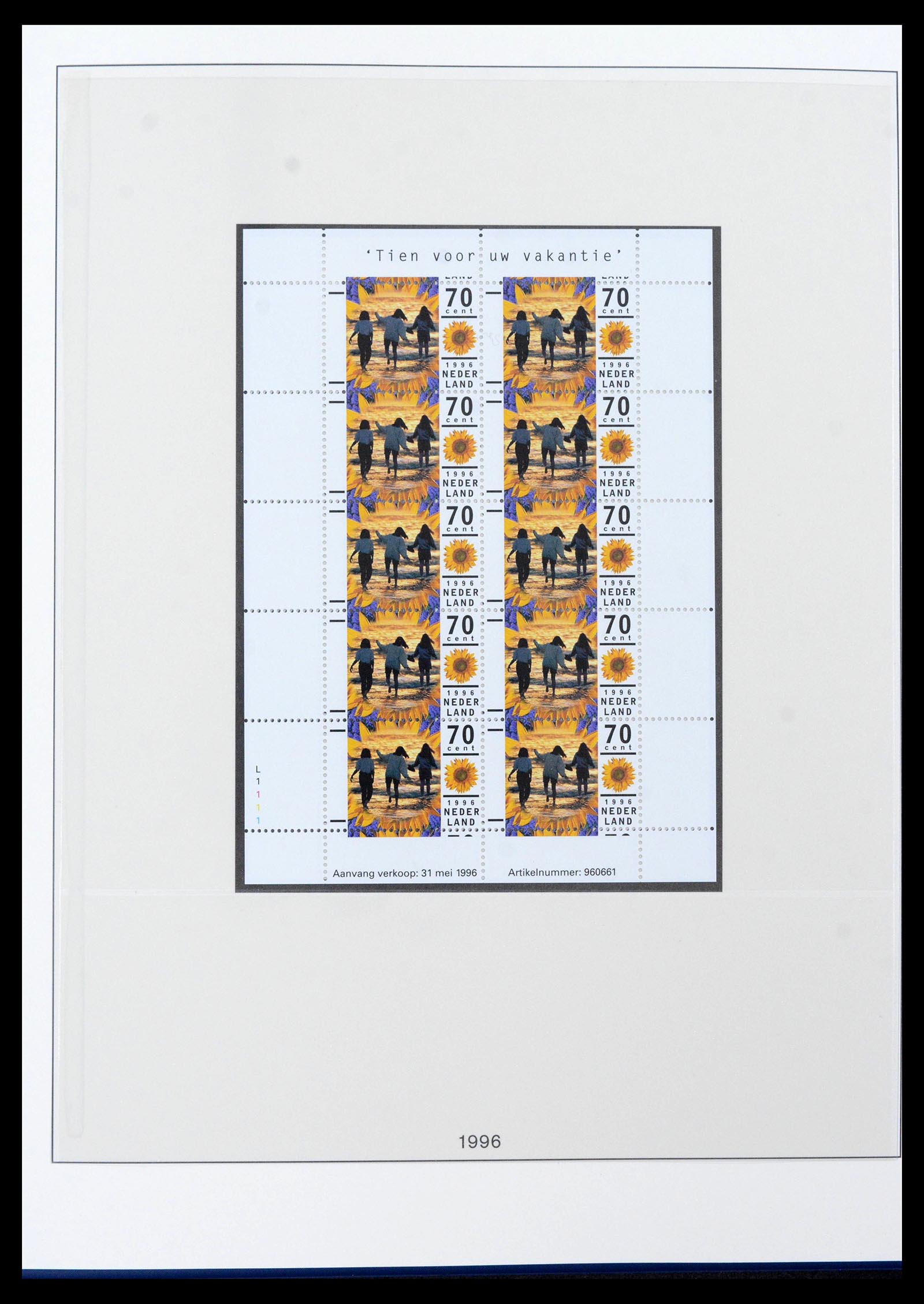 39813 0014 - Stamp collection 39813 Netherlands sheetlets complete 1988-2023!!!