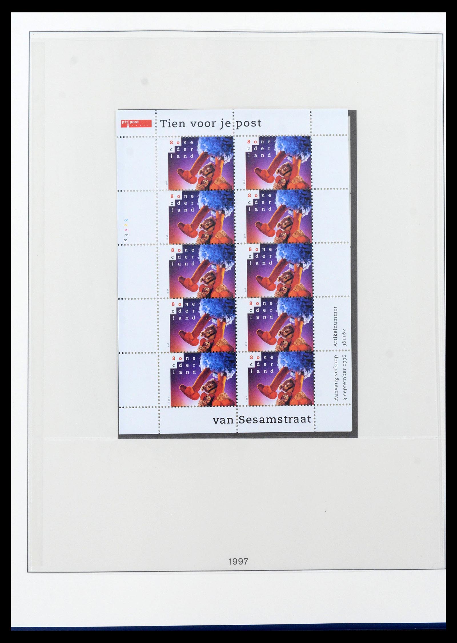 39813 0018 - Stamp collection 39813 Netherlands sheetlets complete 1988-2023!!!