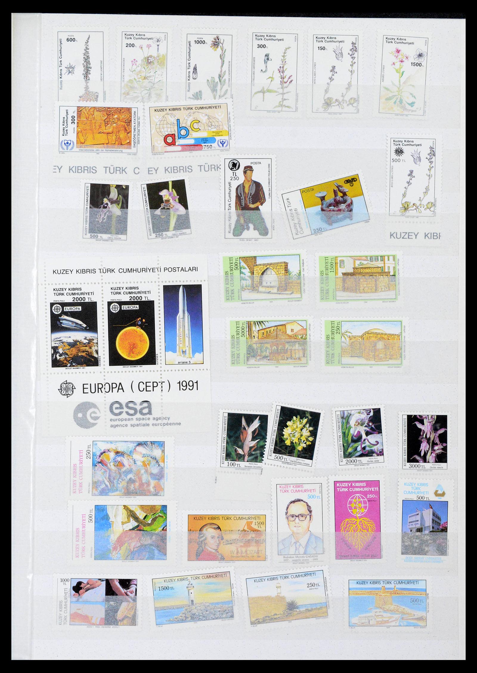 39816 0012 - Stamp collection 39816 Turkish Cyprus 1974-2004.