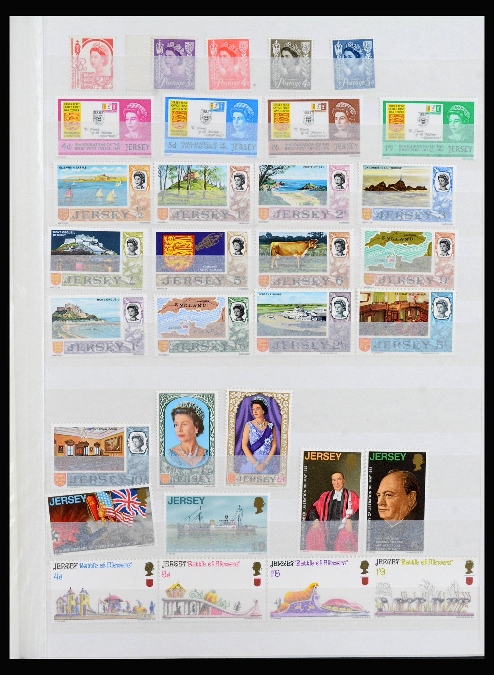 39819 0001 - Stamp collection 39819 Channel Islands 1969-2004.