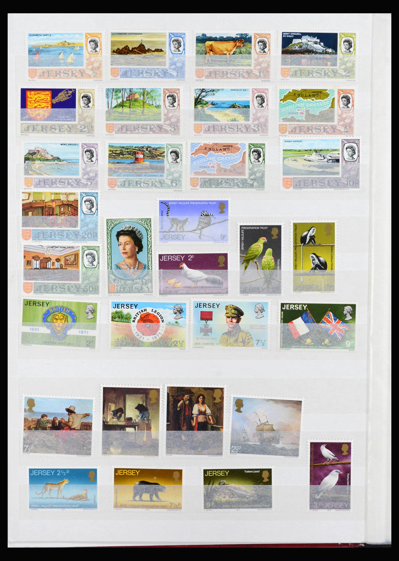 39819 0002 - Stamp collection 39819 Channel Islands 1969-2004.