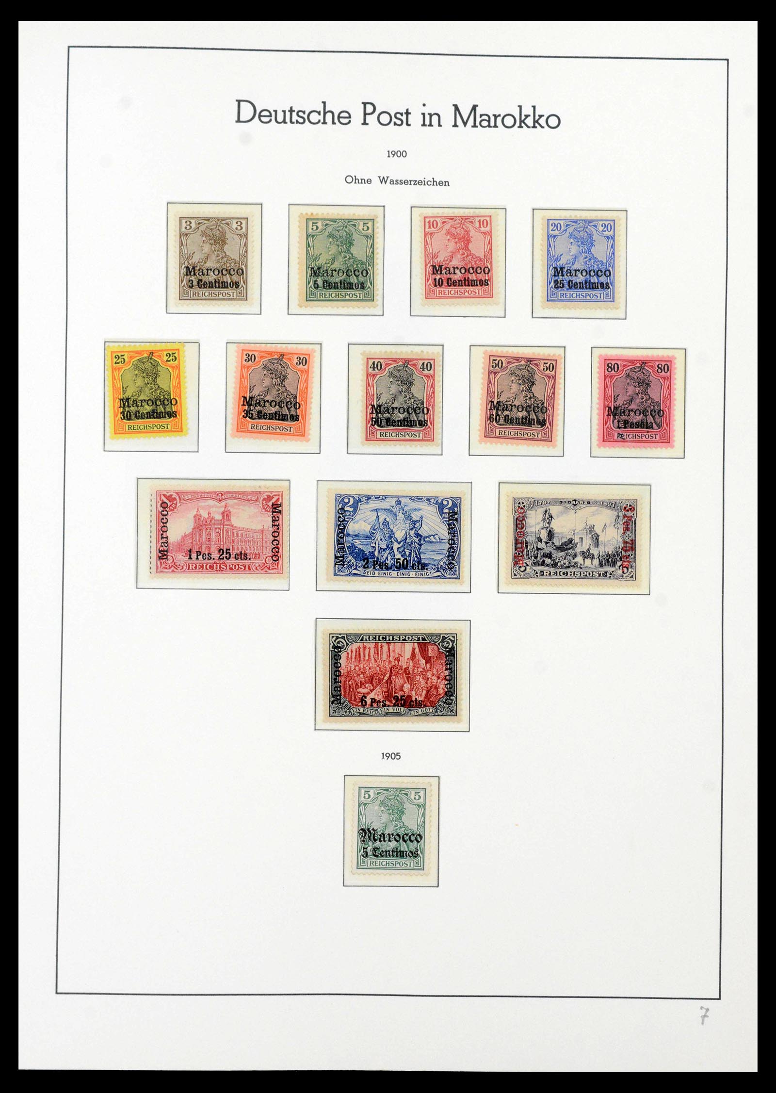 39820 0008 - Stamp collection 39820 SUPER collection German colonies complete 1884-19