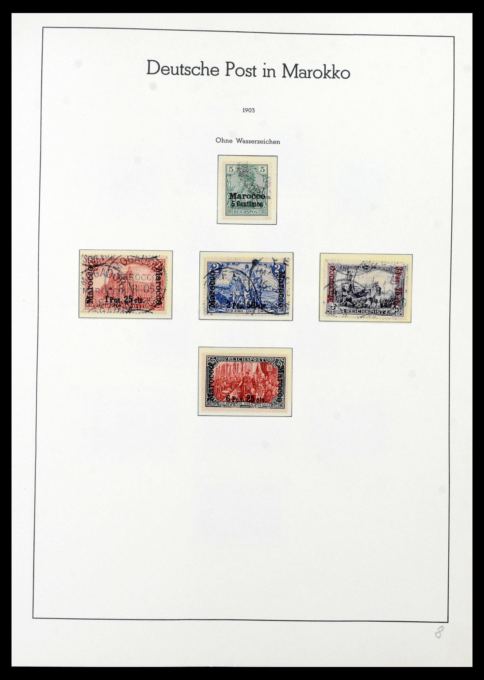 39820 0009 - Stamp collection 39820 SUPER collection German colonies complete 1884-19