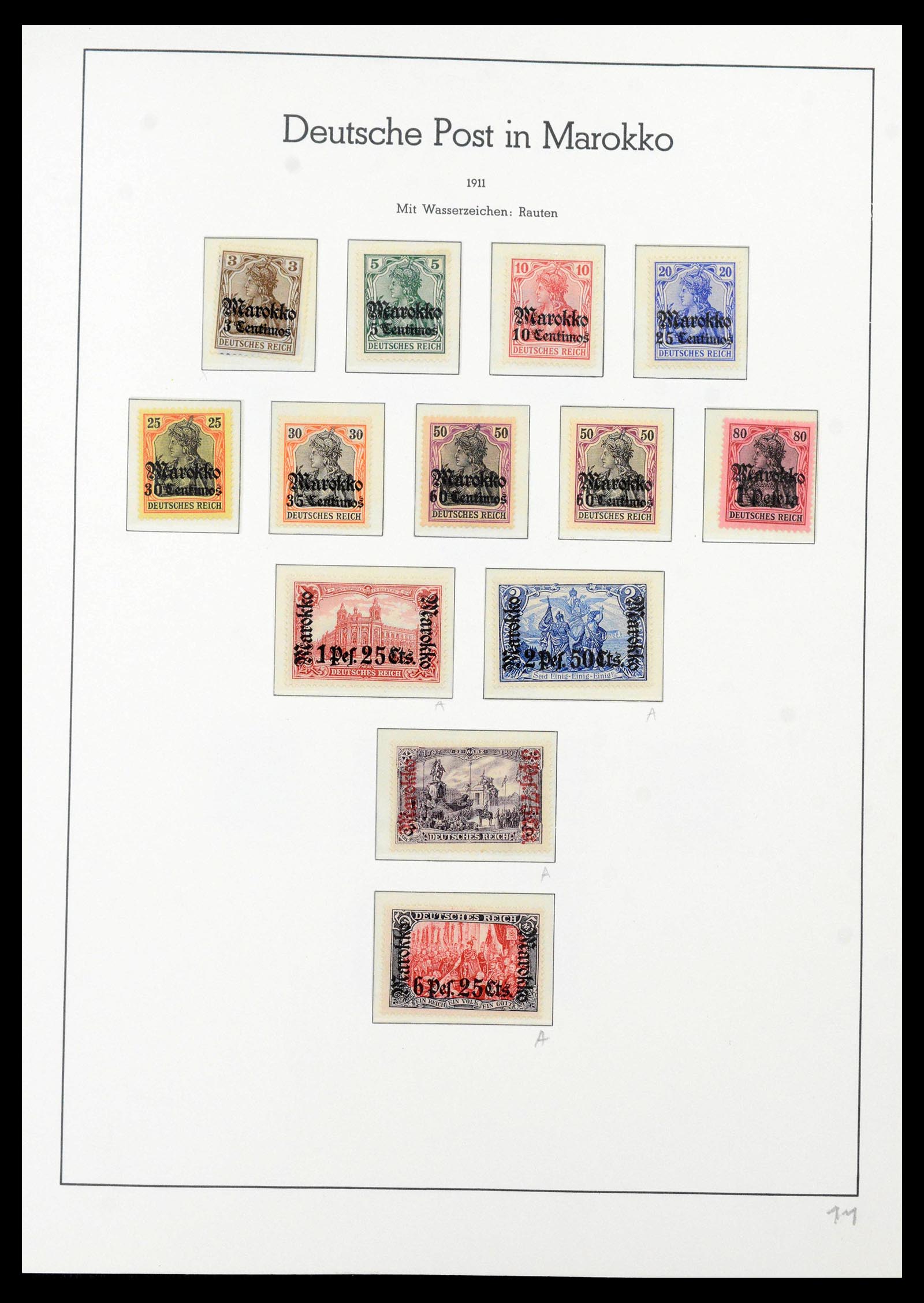 39820 0012 - Stamp collection 39820 SUPER collection German colonies complete 1884-19