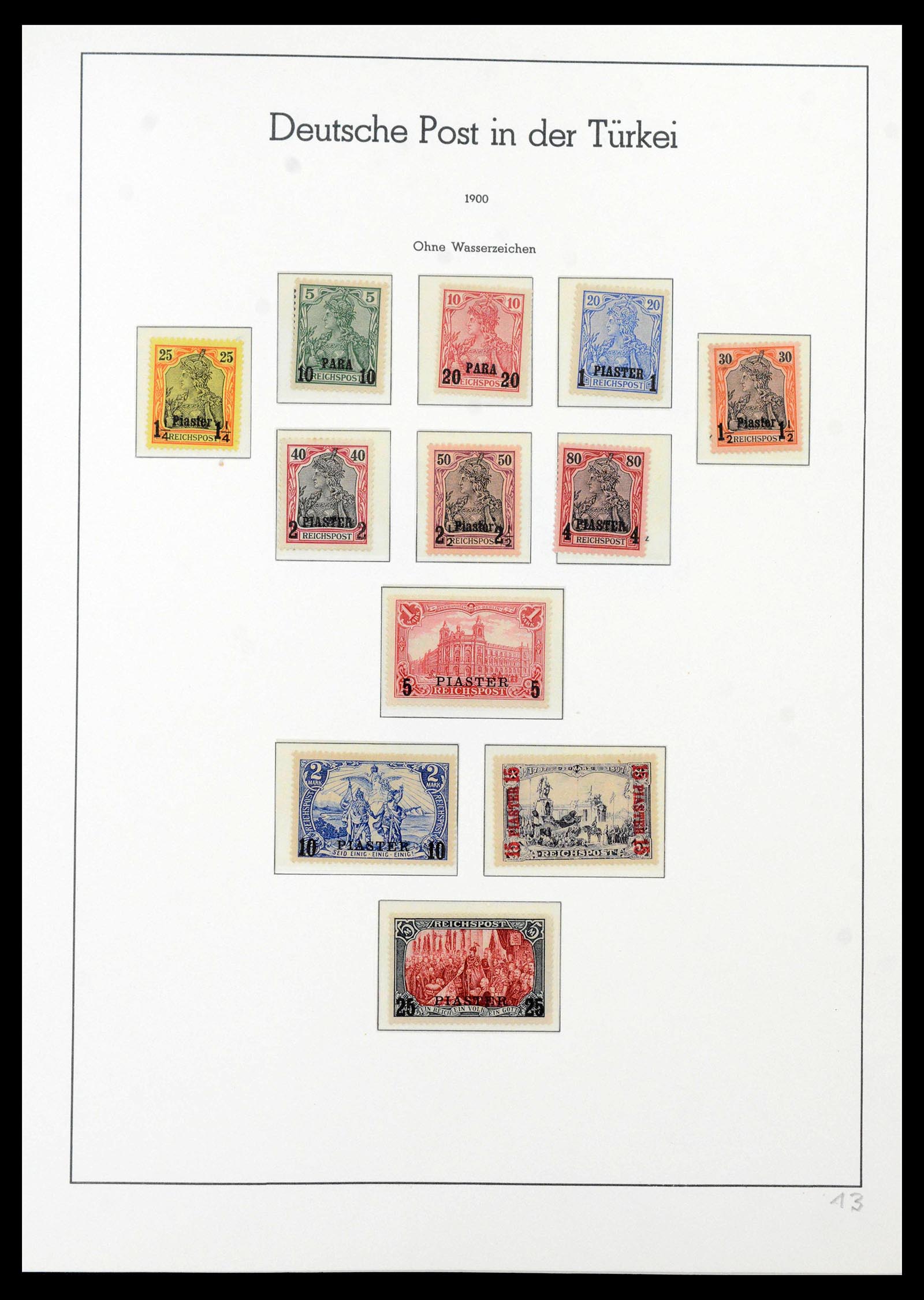 39820 0014 - Stamp collection 39820 SUPER collection German colonies complete 1884-19