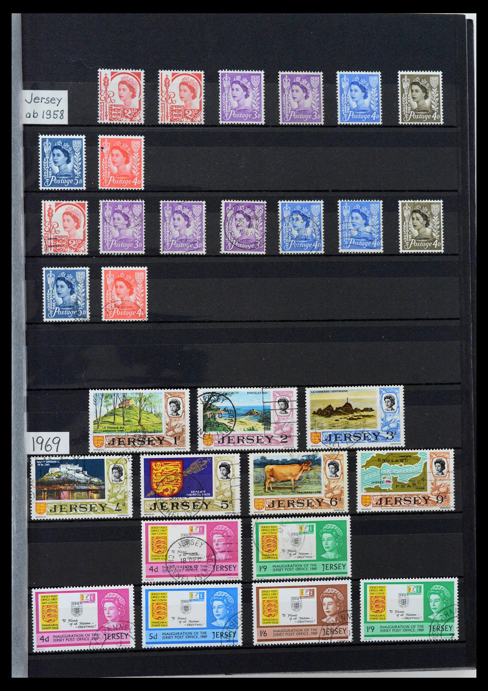 39824 0001 - Stamp collection 39824 Channel Islands 1958-2013.