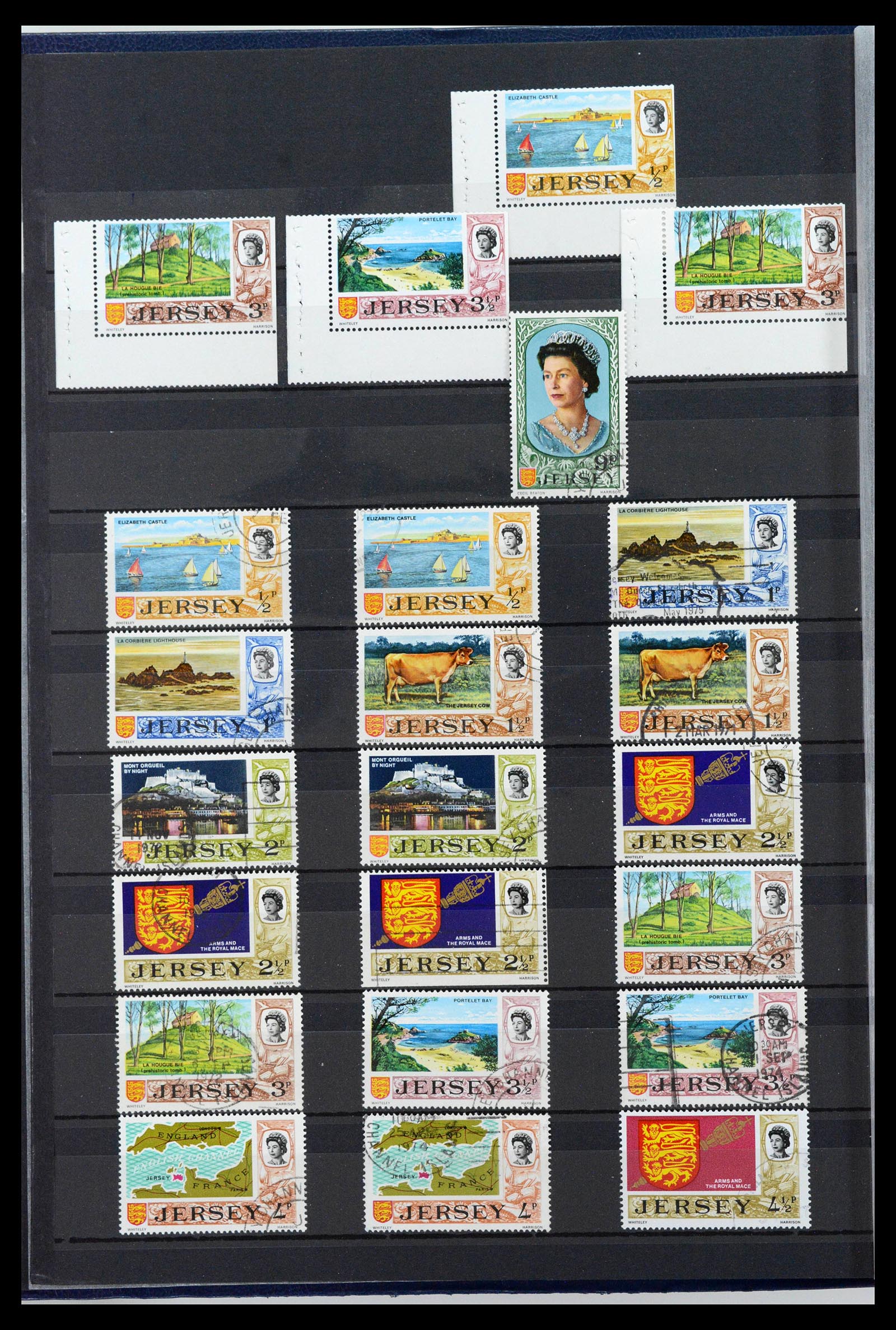 39824 0004 - Stamp collection 39824 Channel Islands 1958-2013.