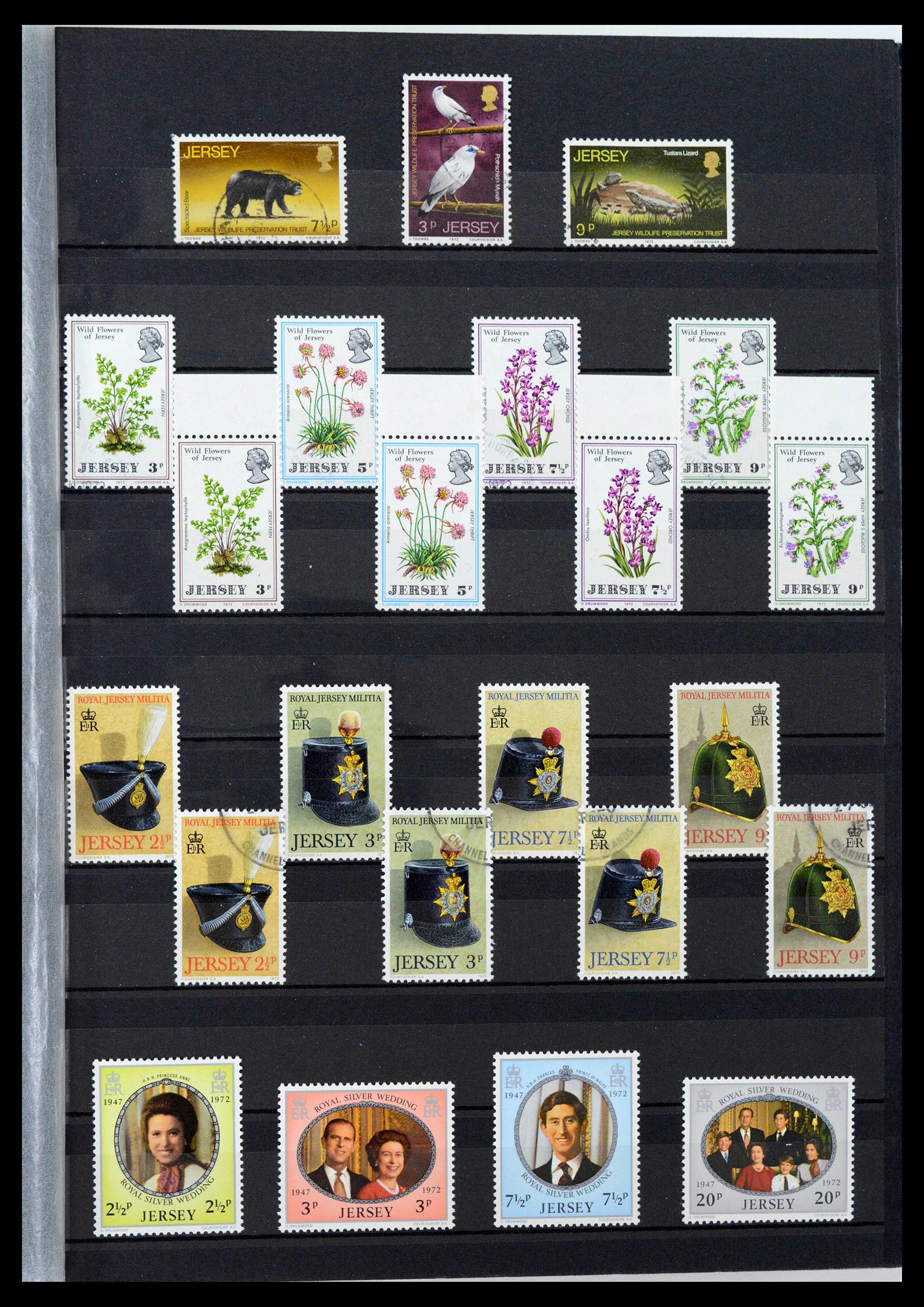 39824 0007 - Stamp collection 39824 Channel Islands 1958-2013.