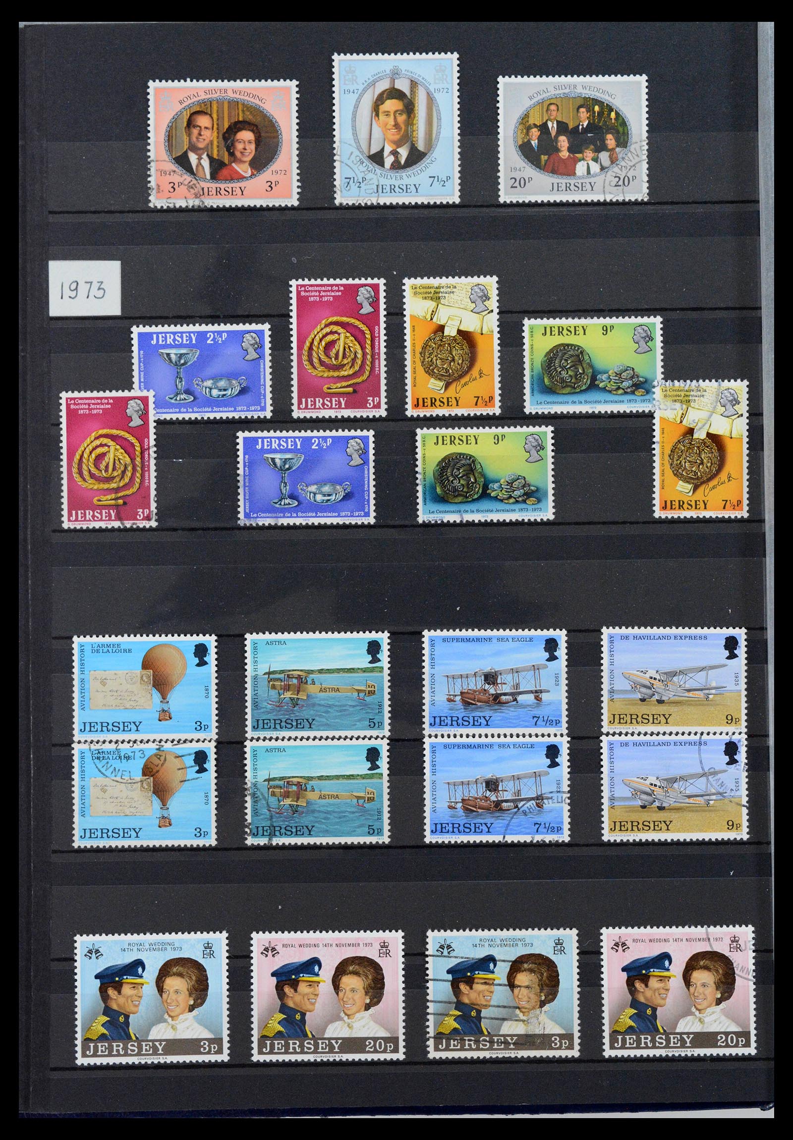 39824 0008 - Stamp collection 39824 Channel Islands 1958-2013.