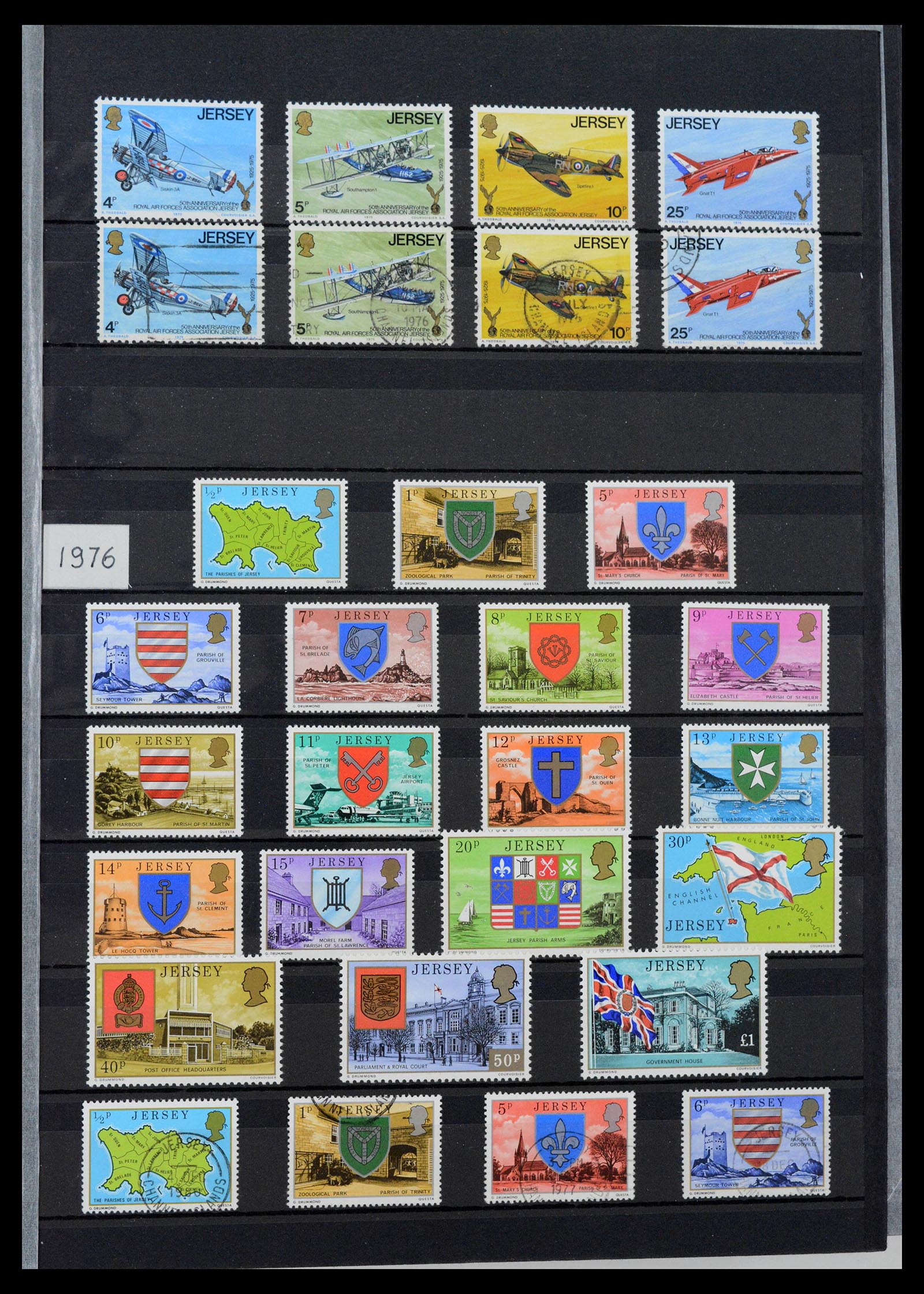 39824 0013 - Stamp collection 39824 Channel Islands 1958-2013.