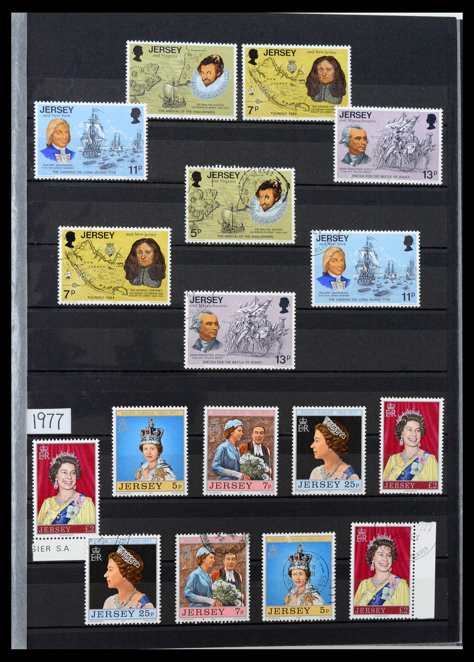 39824 0015 - Stamp collection 39824 Channel Islands 1958-2013.