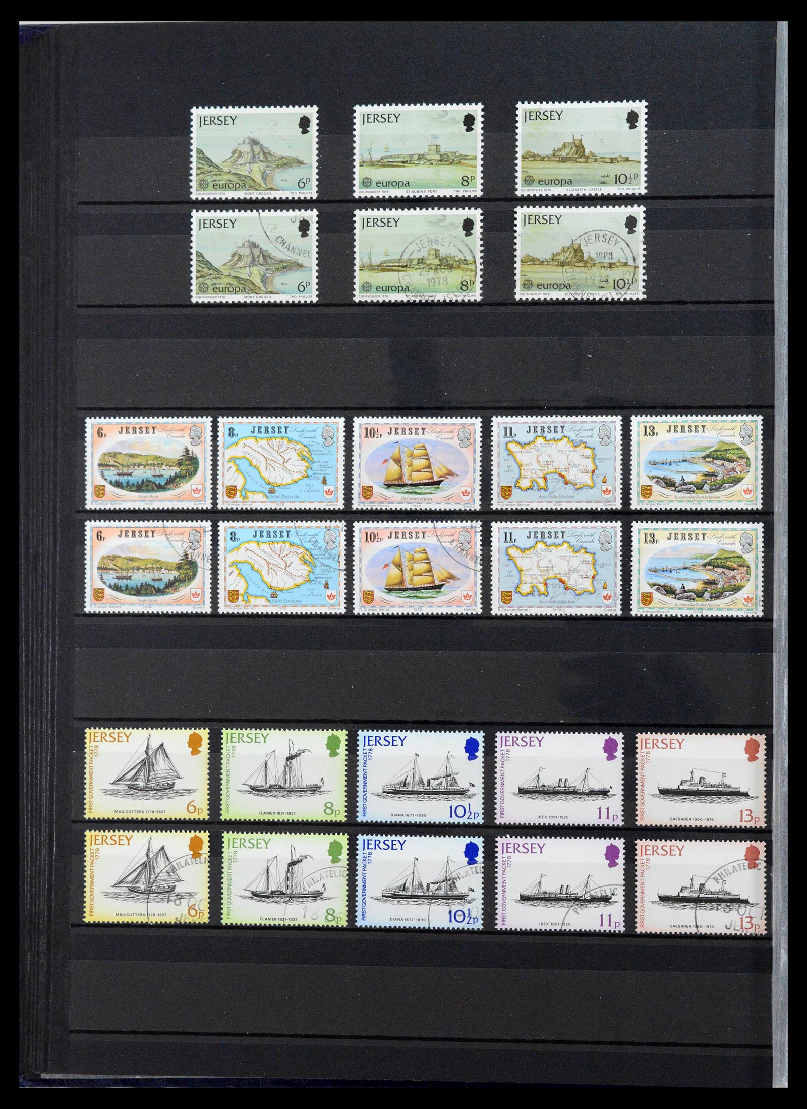 39824 0018 - Stamp collection 39824 Channel Islands 1958-2013.