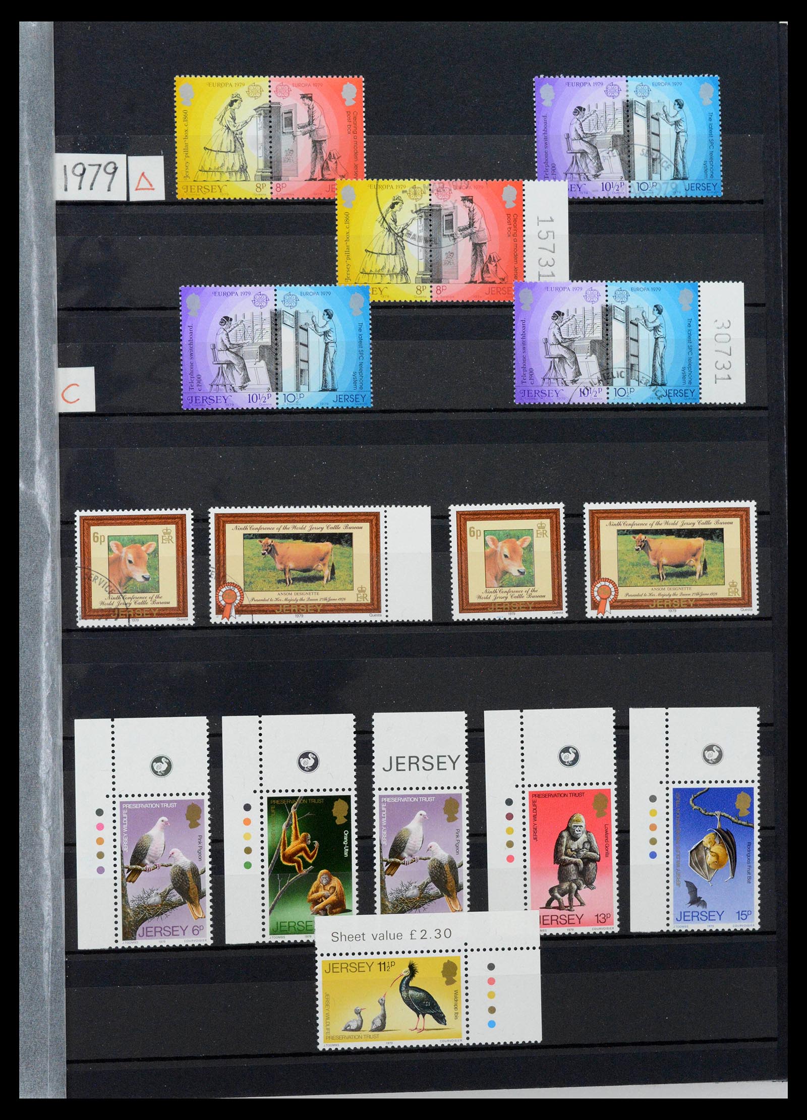 39824 0019 - Stamp collection 39824 Channel Islands 1958-2013.