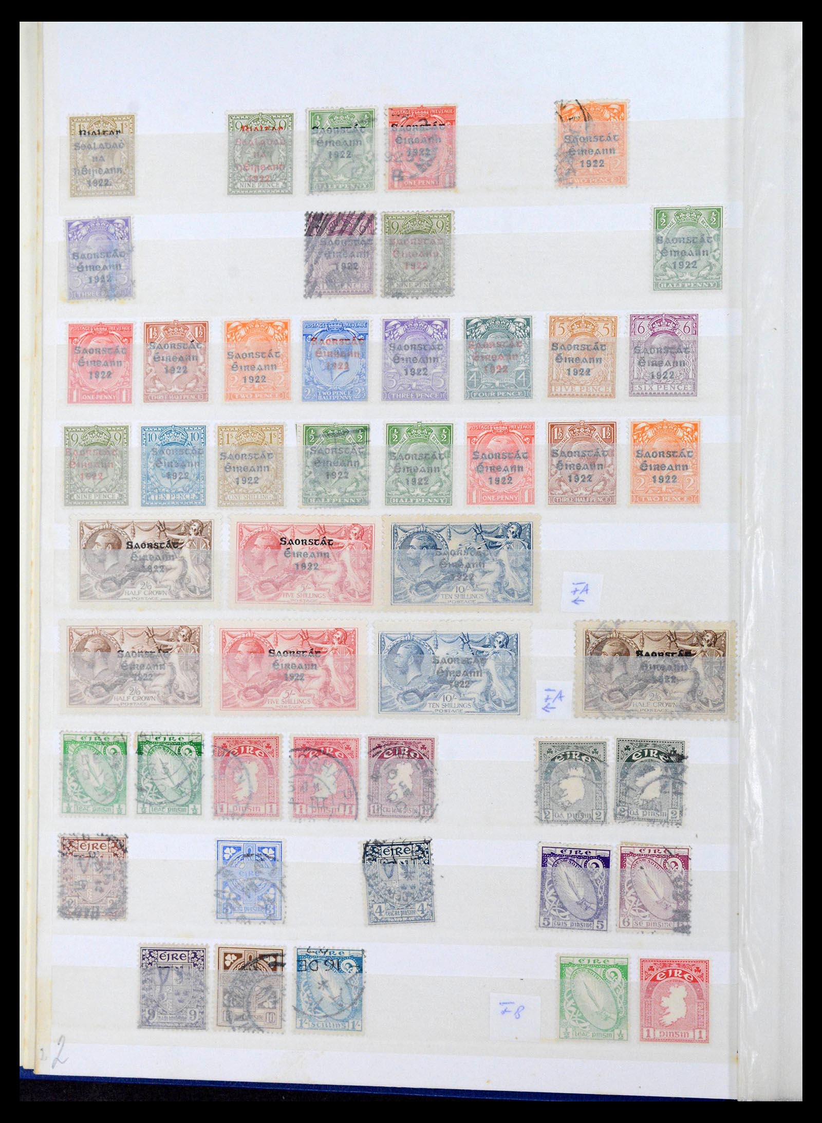 39825 0008 - Stamp collection 39825 Ireland 1922-2014.