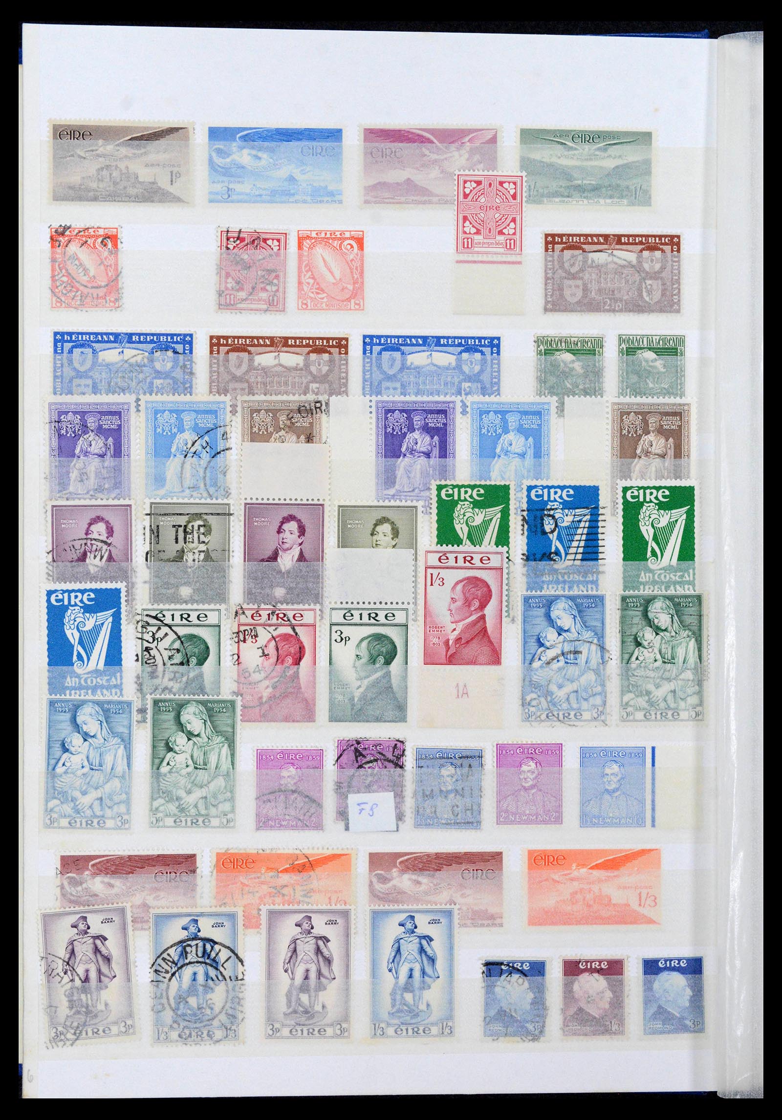 39825 0012 - Stamp collection 39825 Ireland 1922-2014.