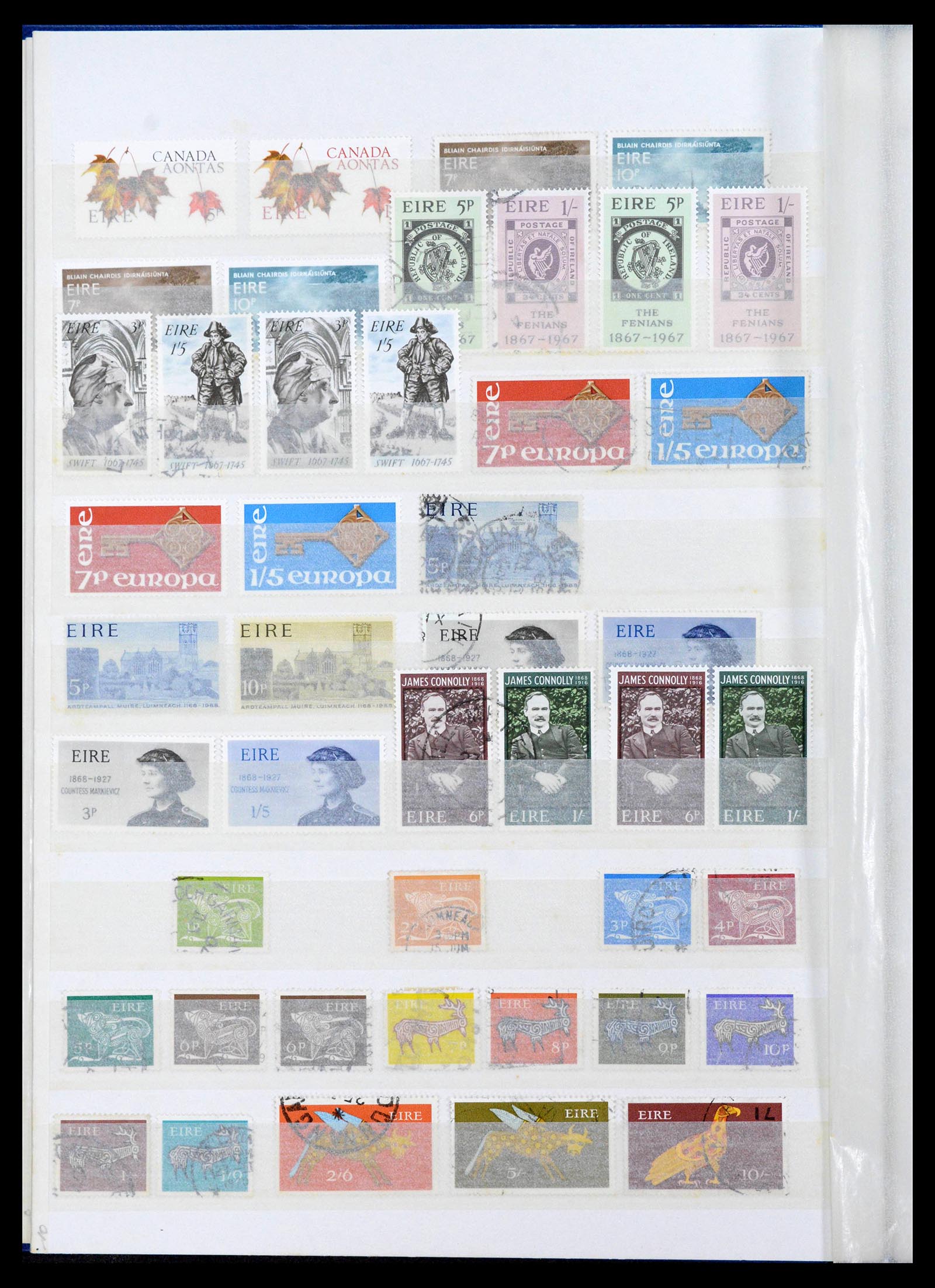 39825 0016 - Stamp collection 39825 Ireland 1922-2014.