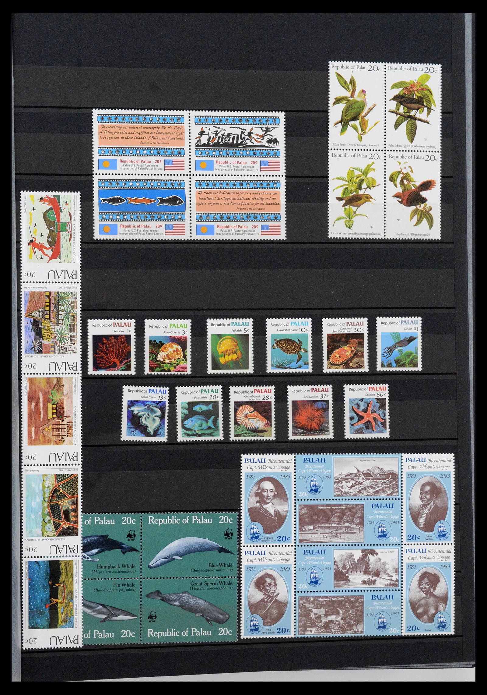 39827 0001 - Stamp collection 39827 Palau 1986-2005.