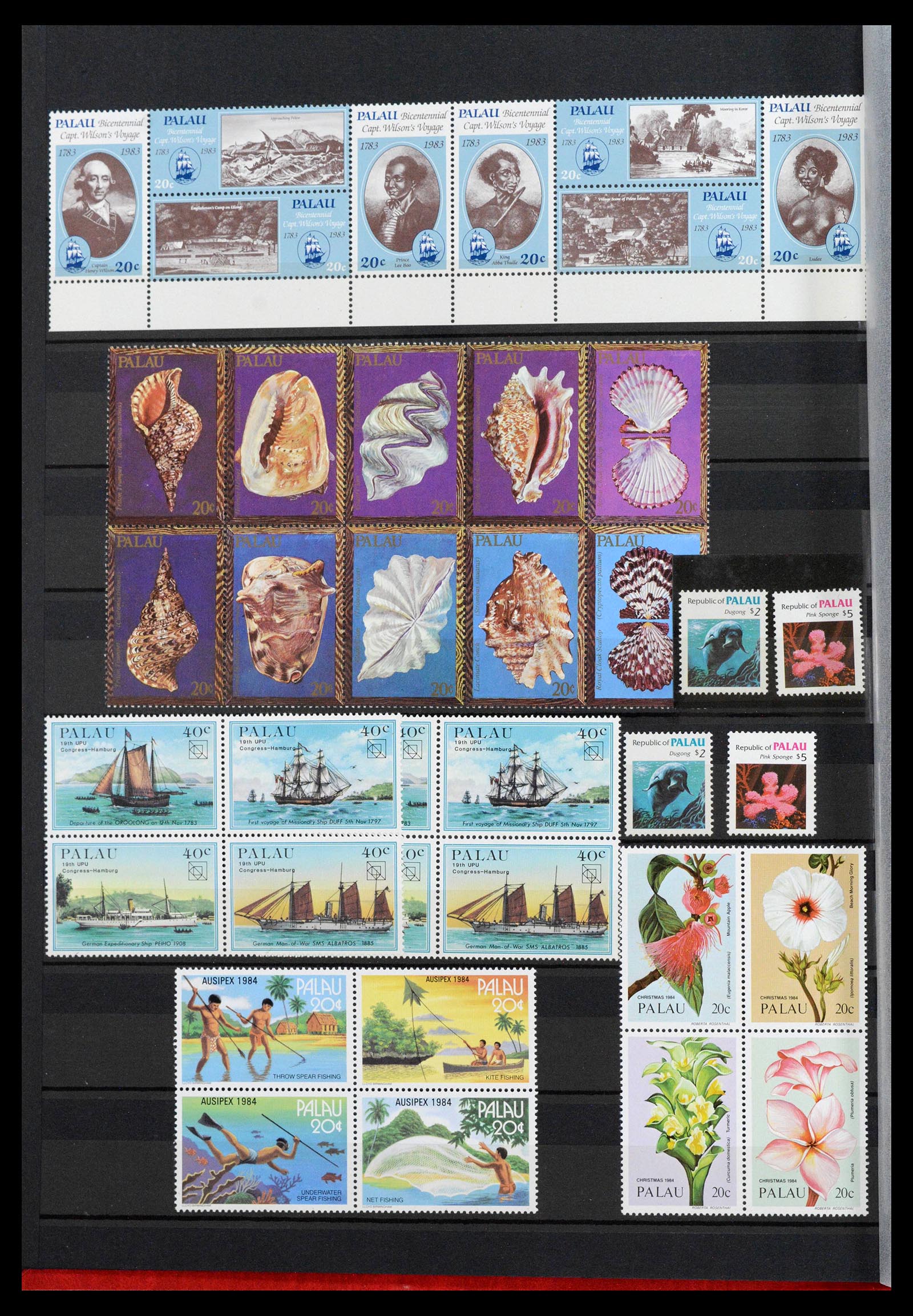 39827 0002 - Stamp collection 39827 Palau 1986-2005.