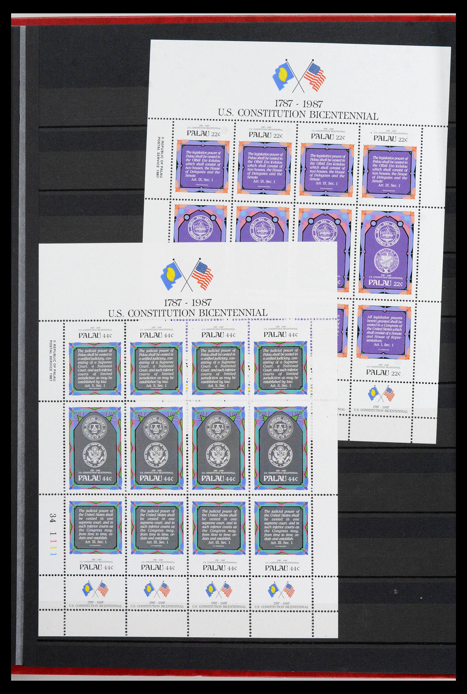 39827 0008 - Stamp collection 39827 Palau 1986-2005.