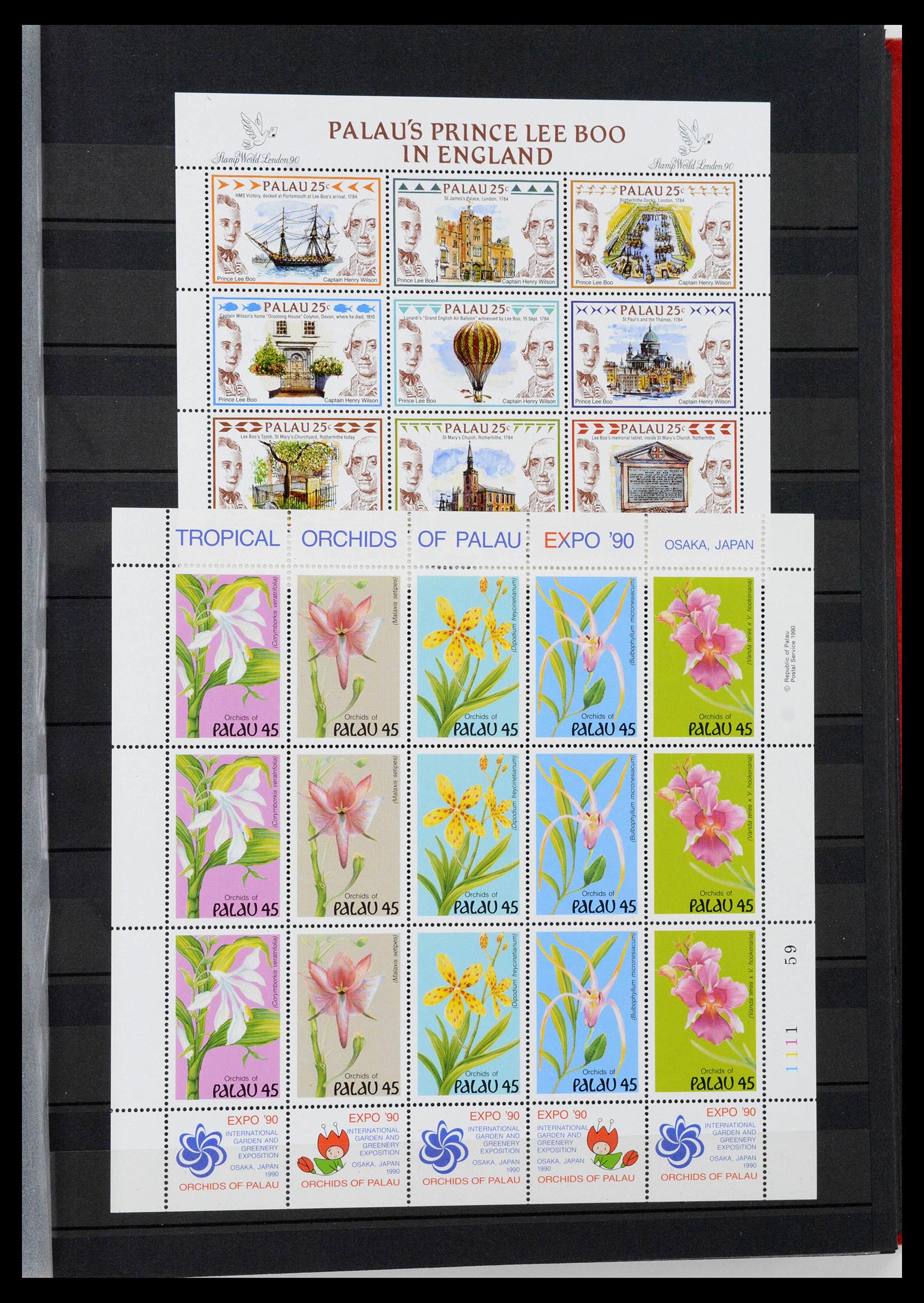 39827 0017 - Stamp collection 39827 Palau 1986-2005.