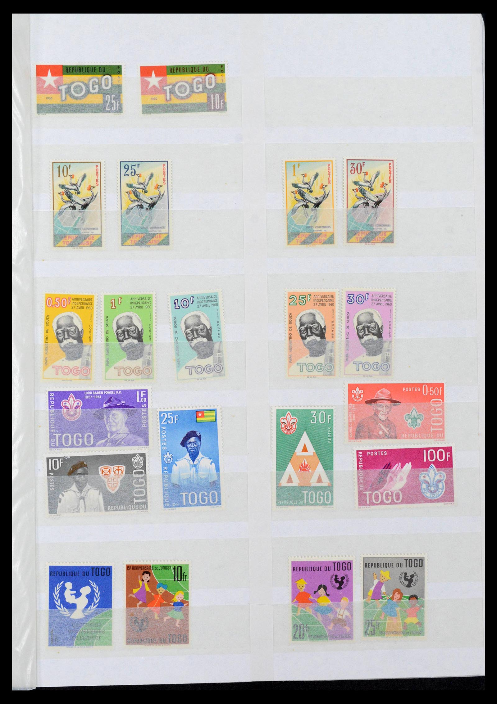 39828 0003 - Stamp collection 39828 Togo 1957-2000.