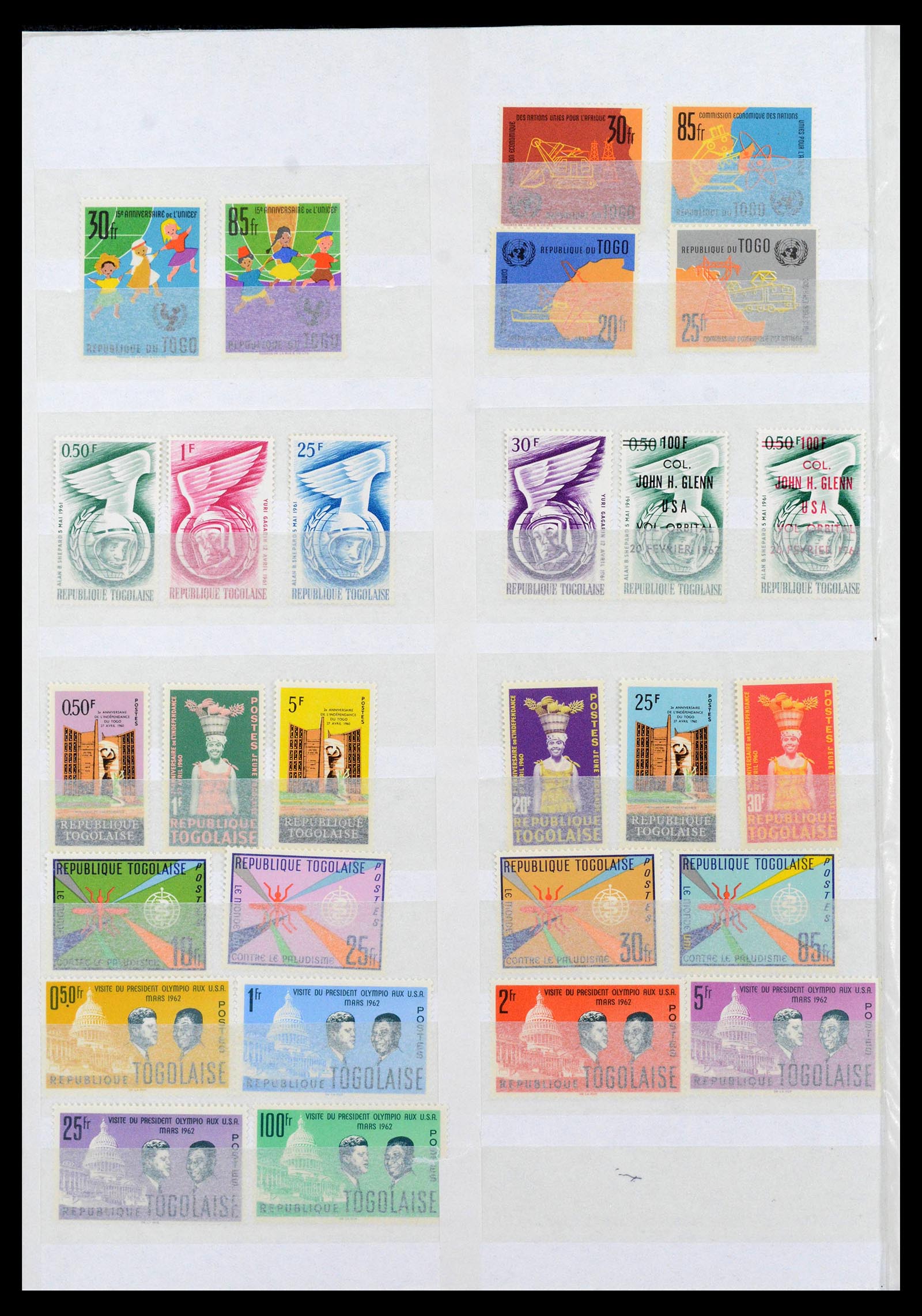 39828 0004 - Stamp collection 39828 Togo 1957-2000.