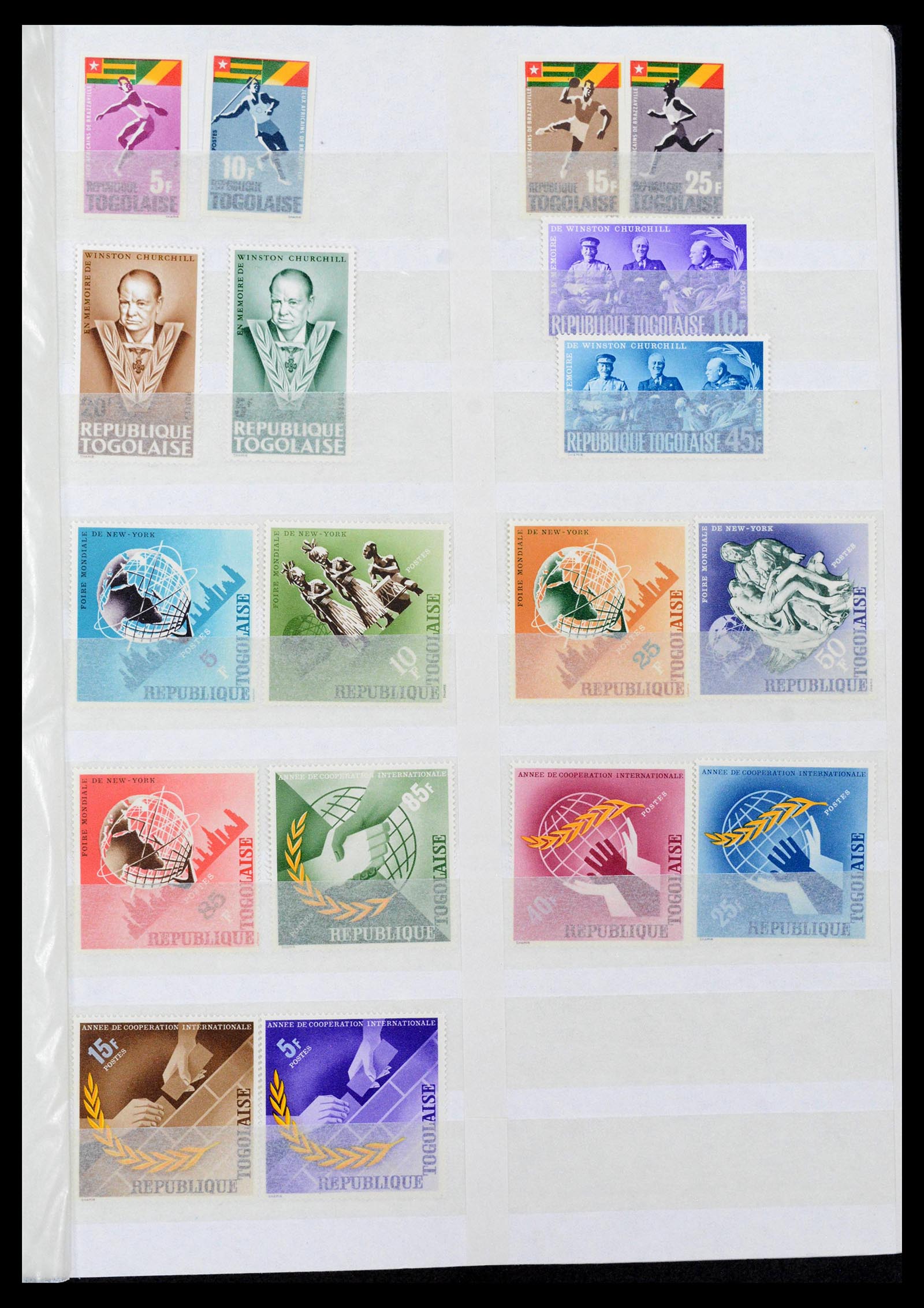 39828 0009 - Stamp collection 39828 Togo 1957-2000.