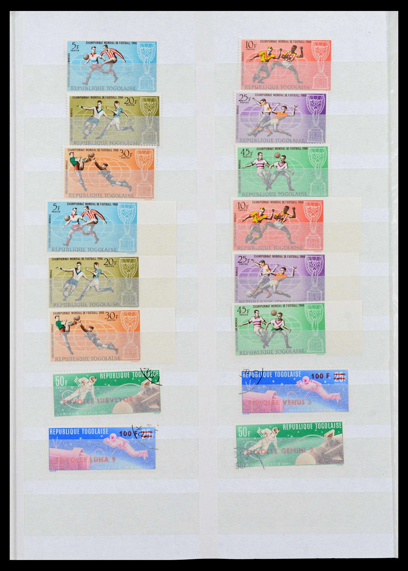 39828 0012 - Stamp collection 39828 Togo 1957-2000.