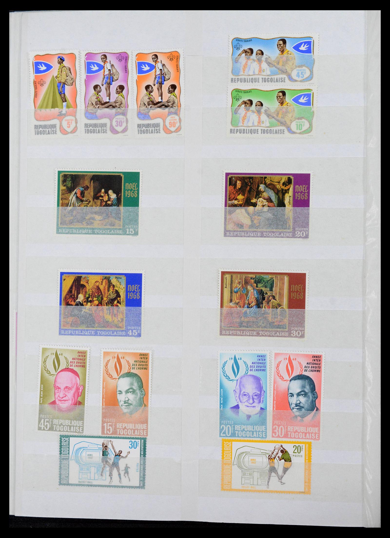 39828 0018 - Stamp collection 39828 Togo 1957-2000.