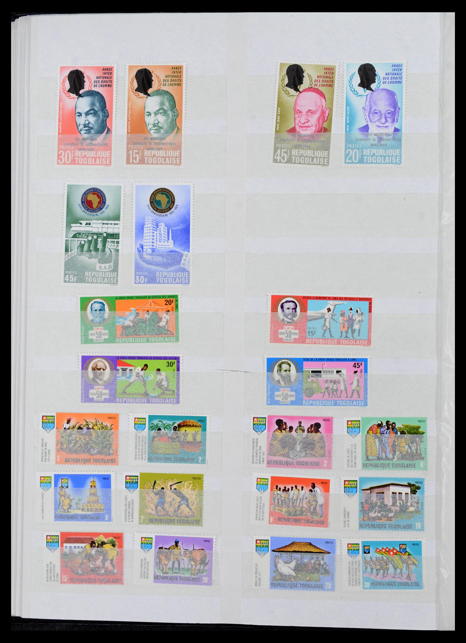 39828 0020 - Stamp collection 39828 Togo 1957-2000.