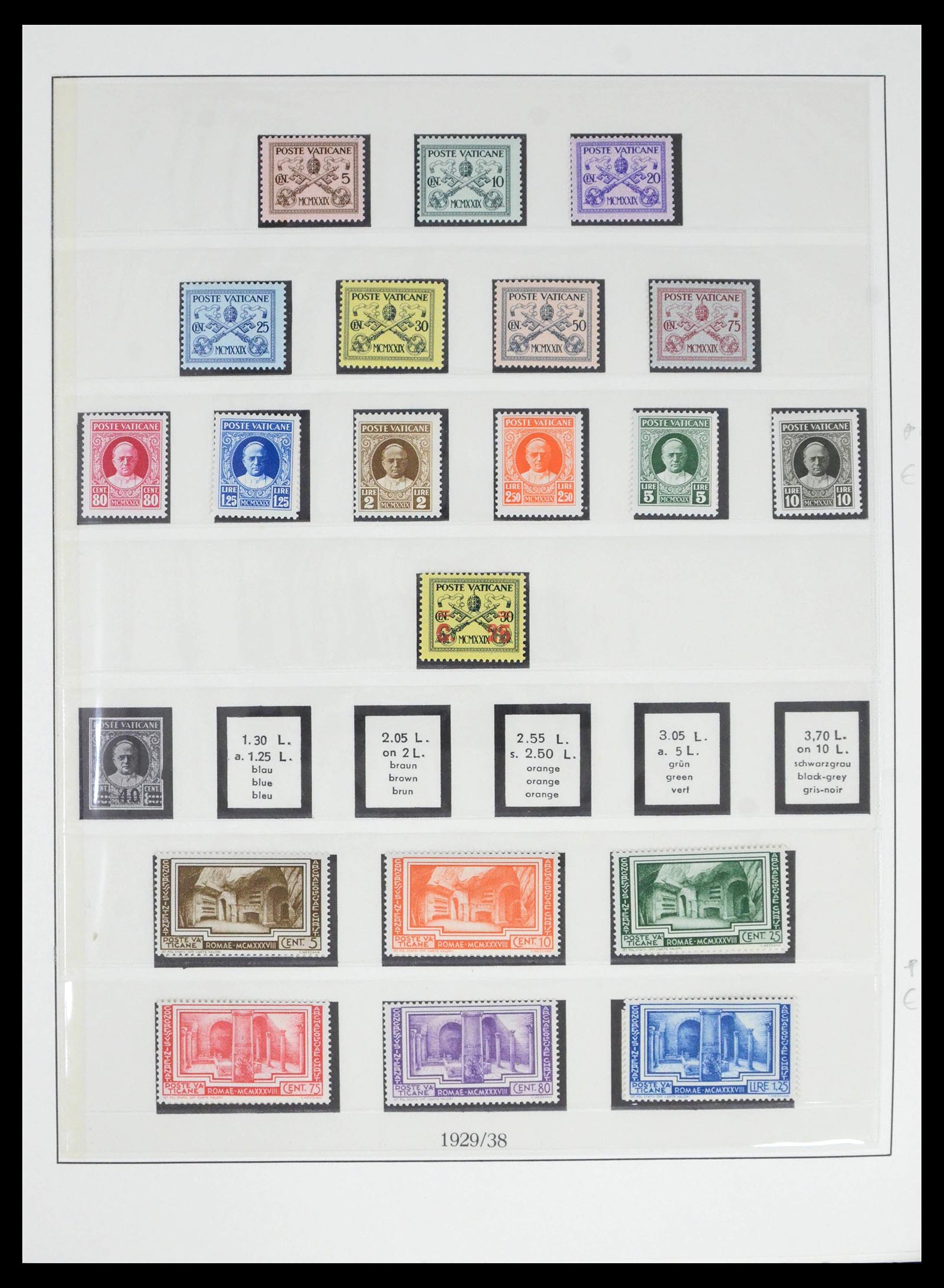 39829 0001 - Stamp collection 39829 Vatican 1929-1984.