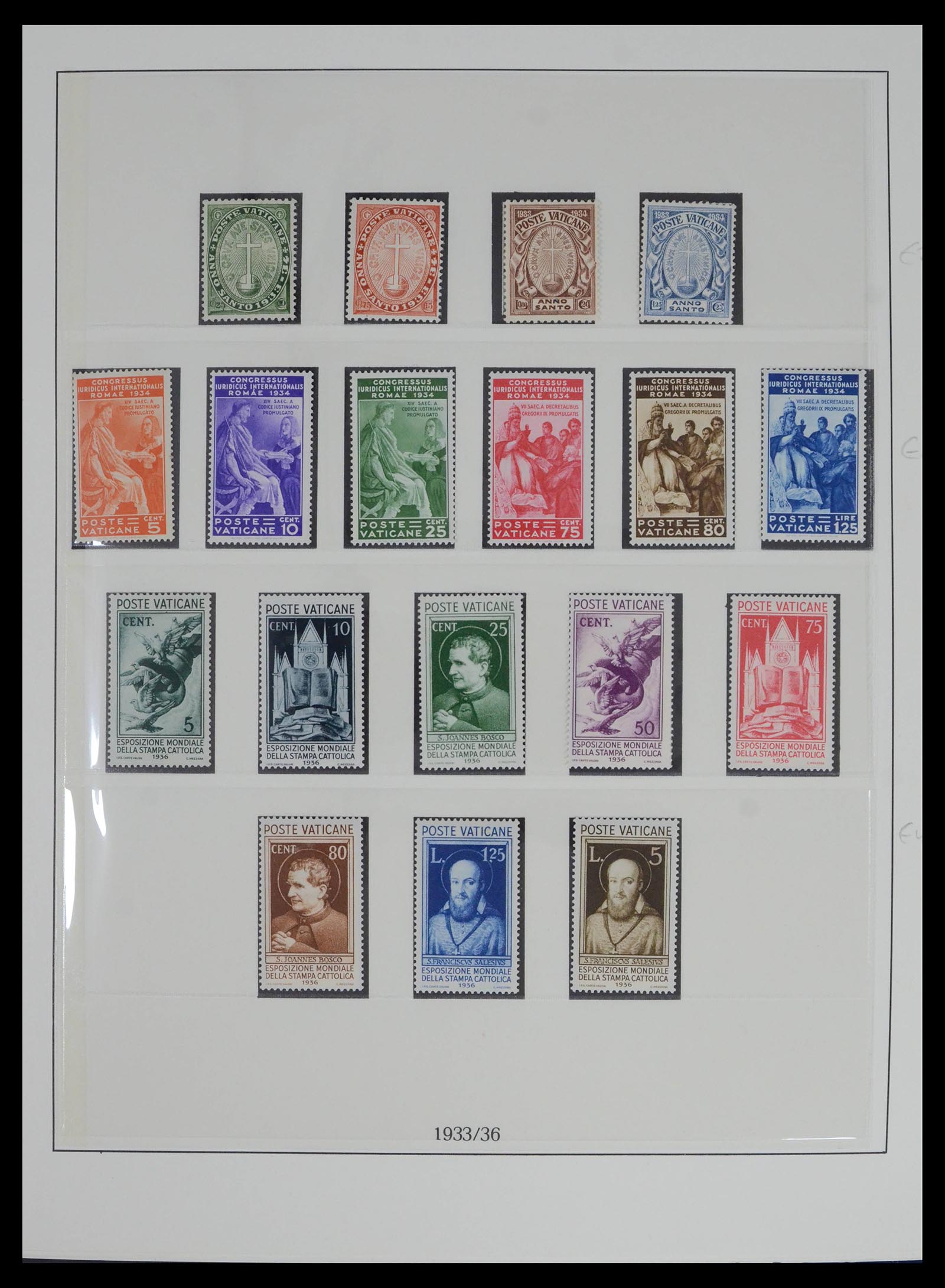 39829 0002 - Stamp collection 39829 Vatican 1929-1984.