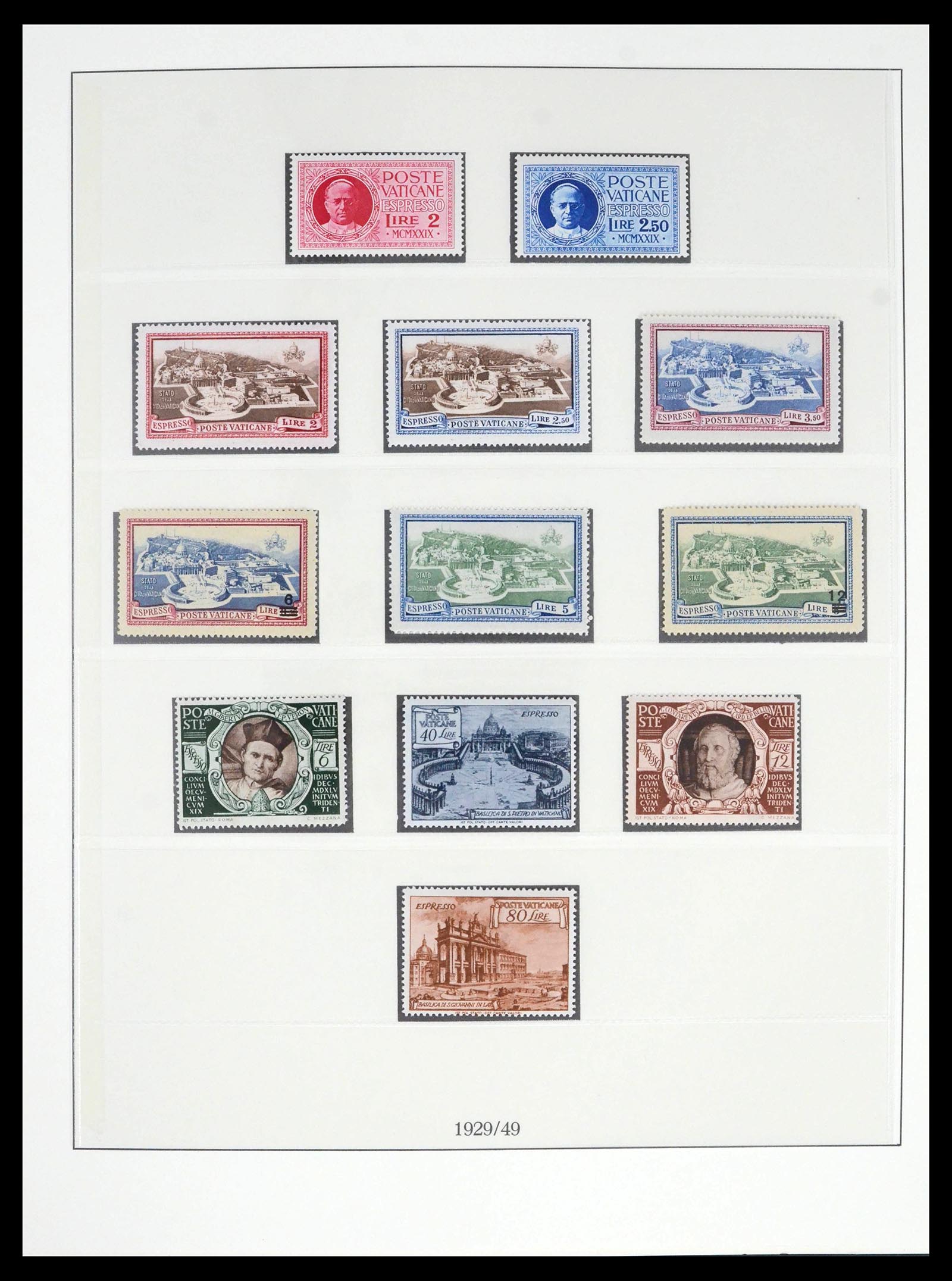 39829 0011 - Stamp collection 39829 Vatican 1929-1984.