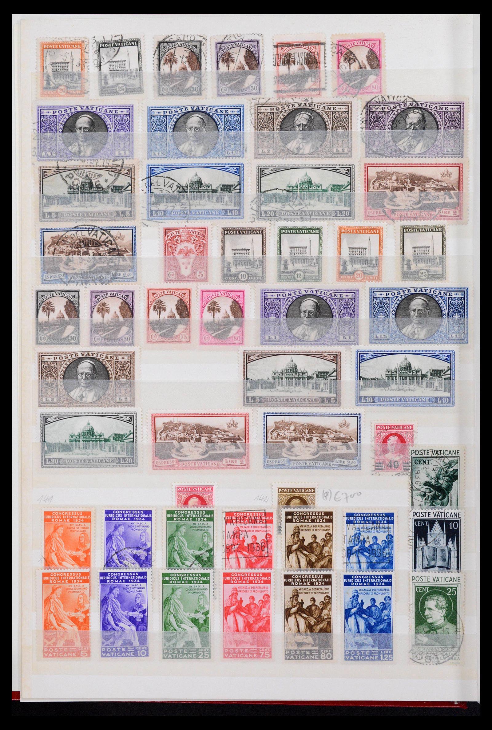 39831 0002 - Stamp collection 39831 Vatican 1929-2013.