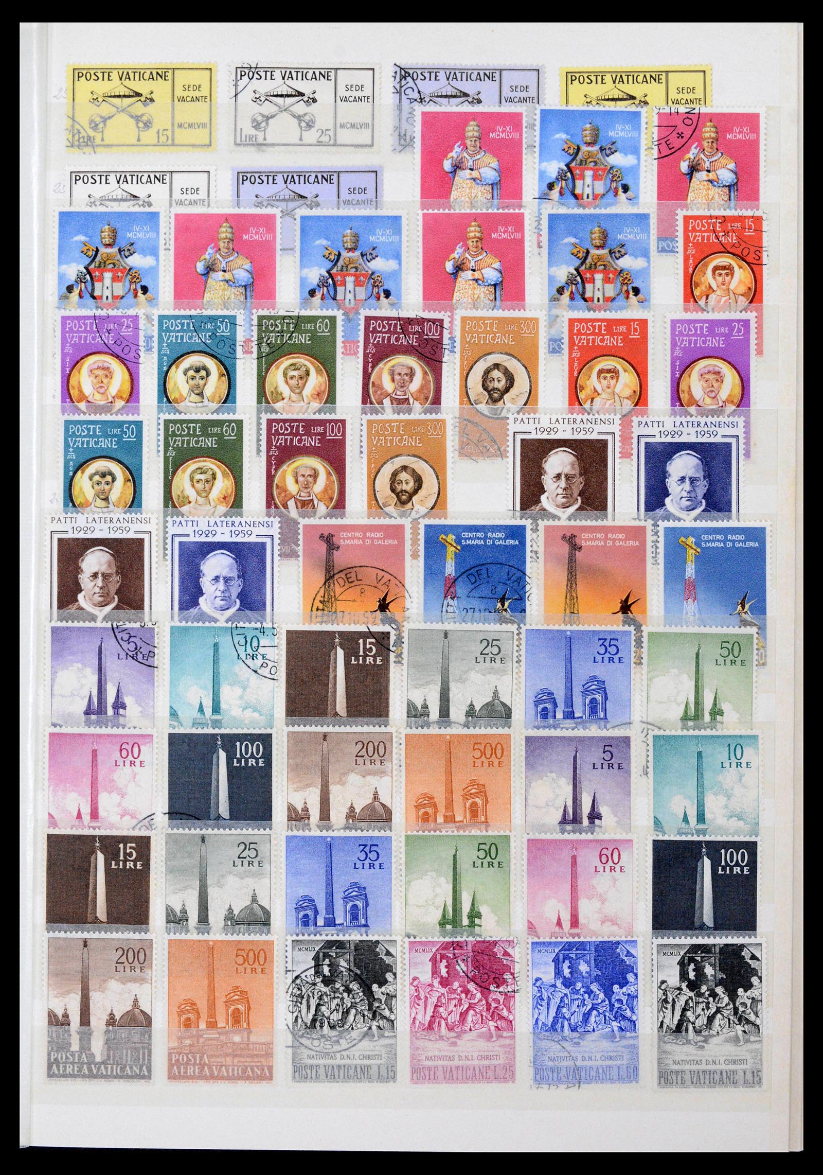 39831 0013 - Stamp collection 39831 Vatican 1929-2013.