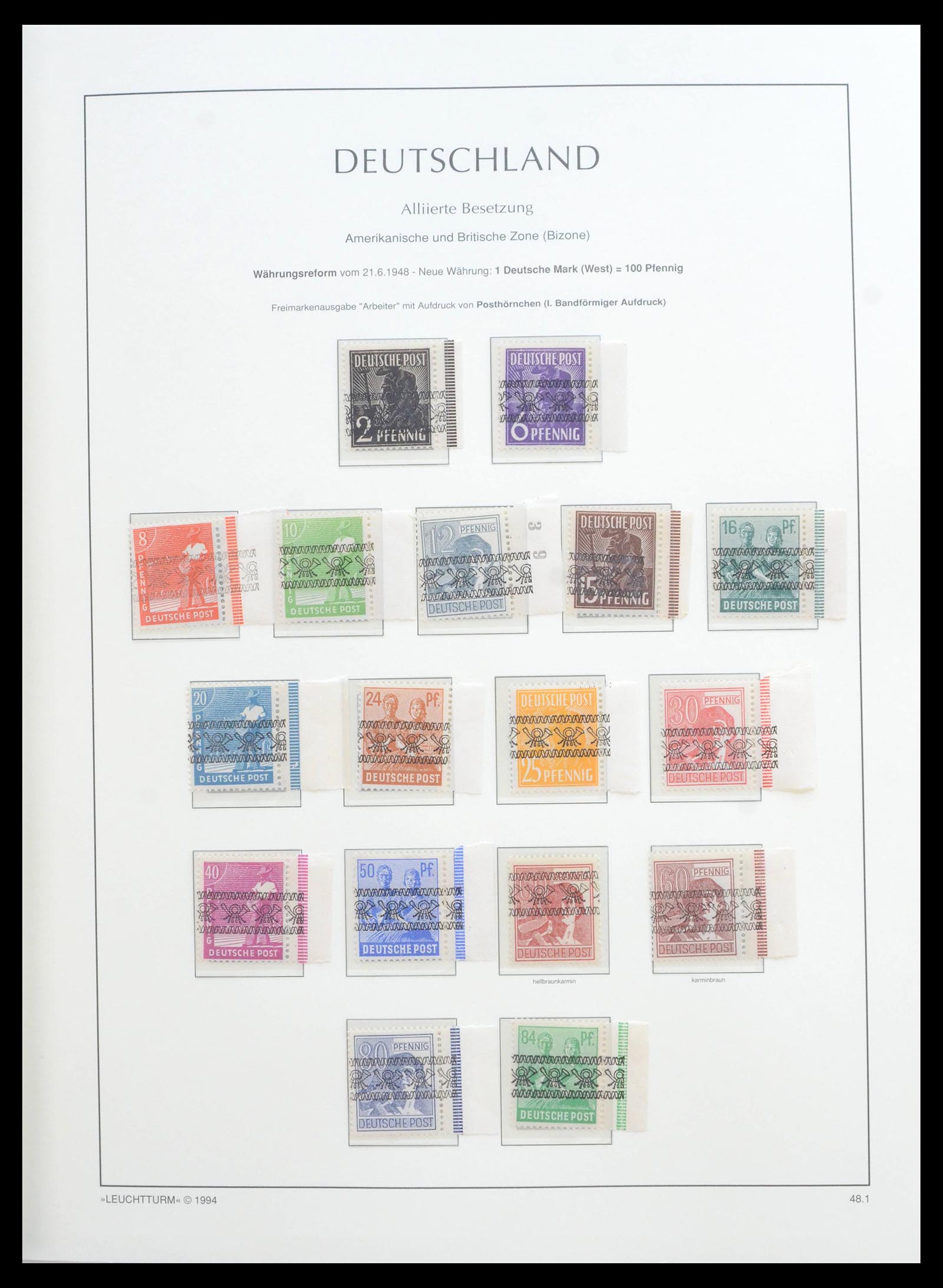 39841 0009 - Postzegelverzameling 39841 Duitse Zones 1945-1949.