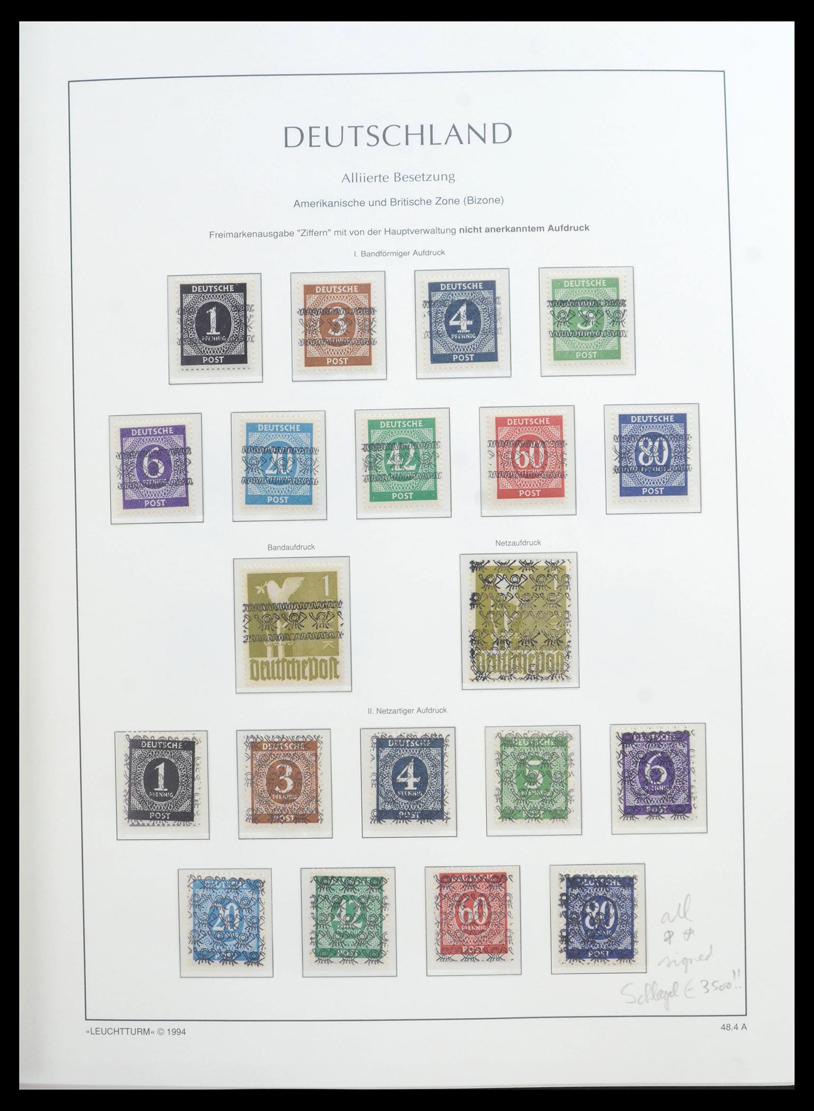 39841 0013 - Postzegelverzameling 39841 Duitse Zones 1945-1949.