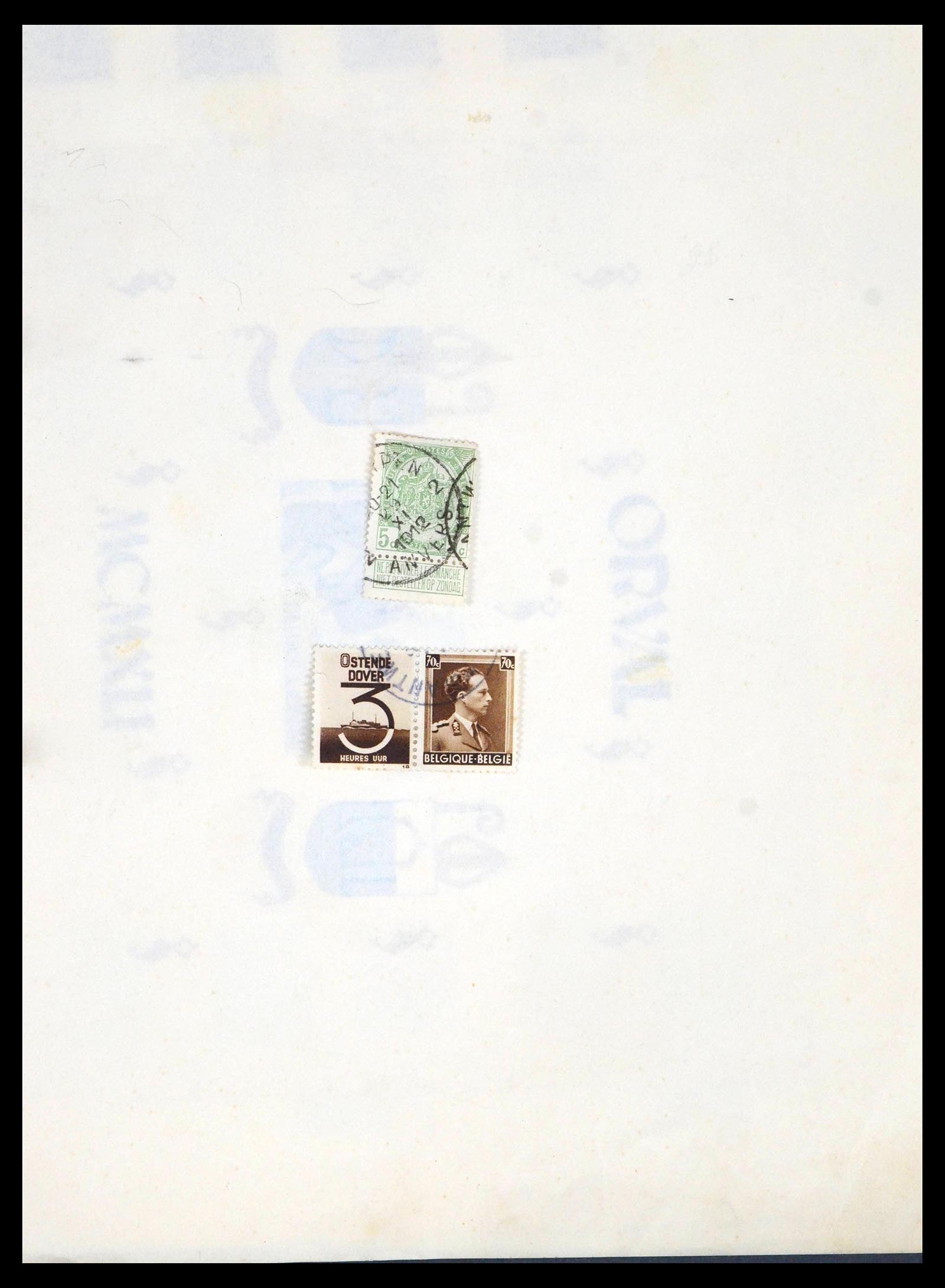 39849 0001 - Stamp collection 39849 Belgium and colonies 1865-1960.