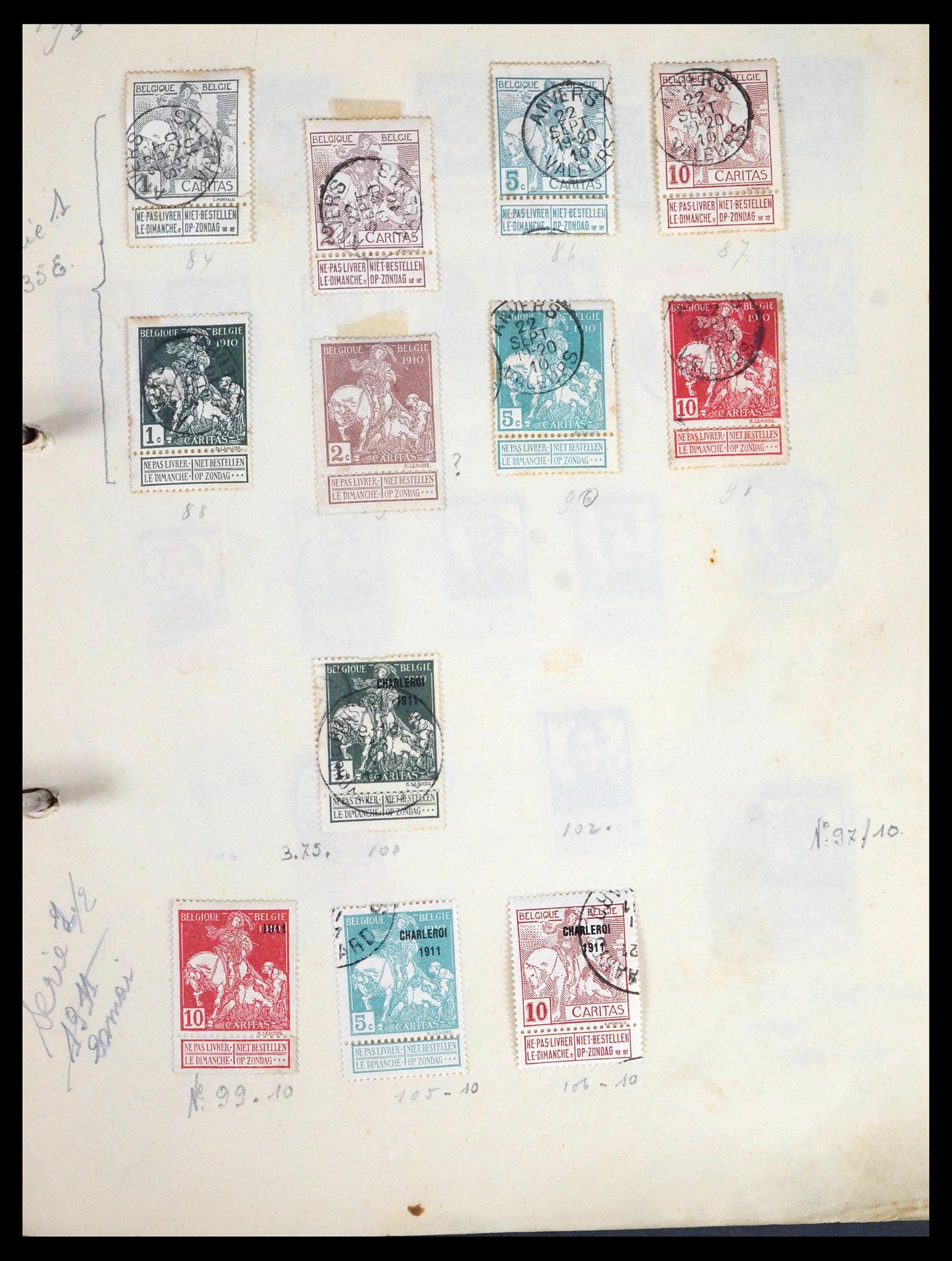 39849 0007 - Stamp collection 39849 Belgium and colonies 1865-1960.