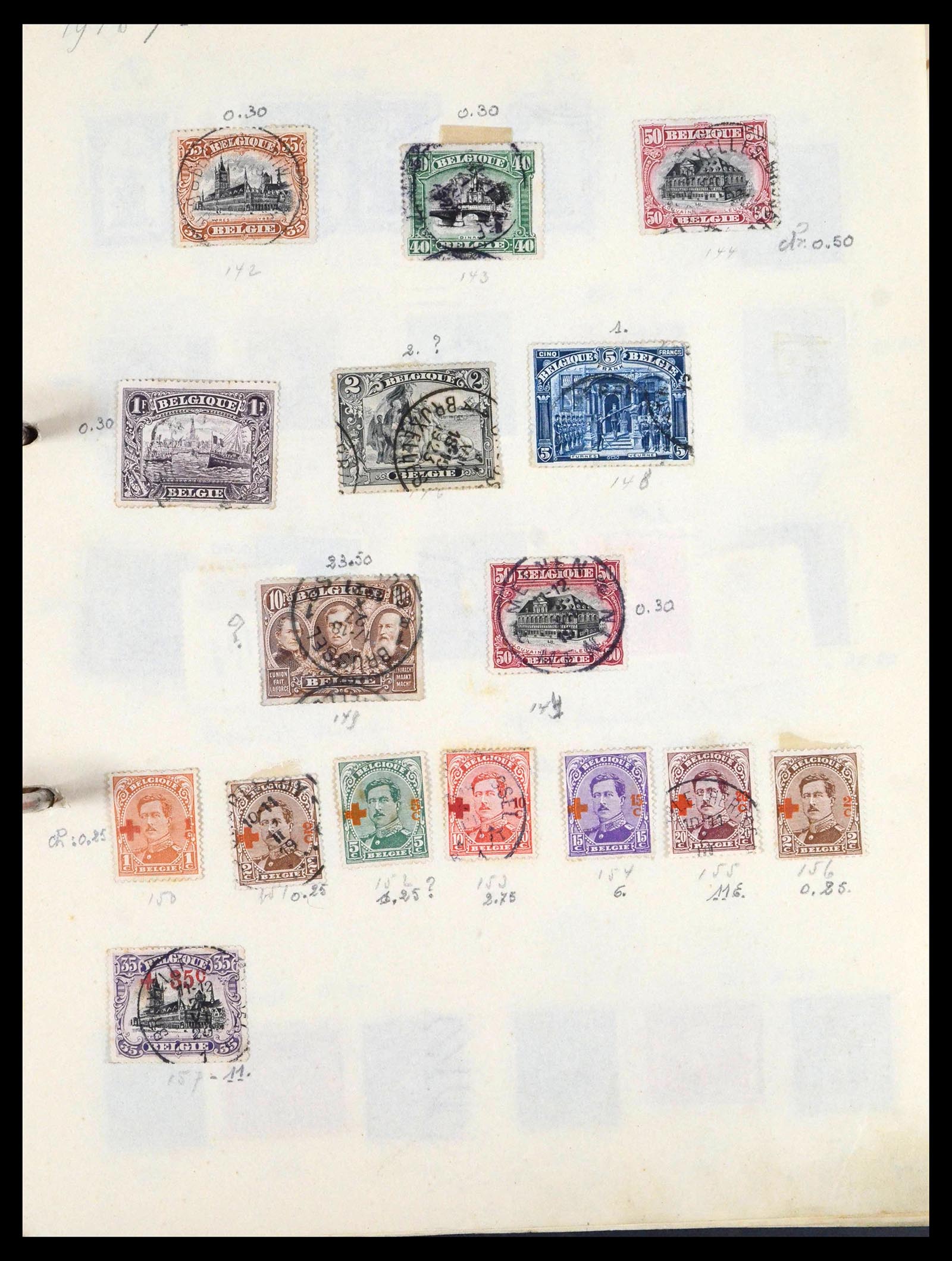 39849 0010 - Stamp collection 39849 Belgium and colonies 1865-1960.