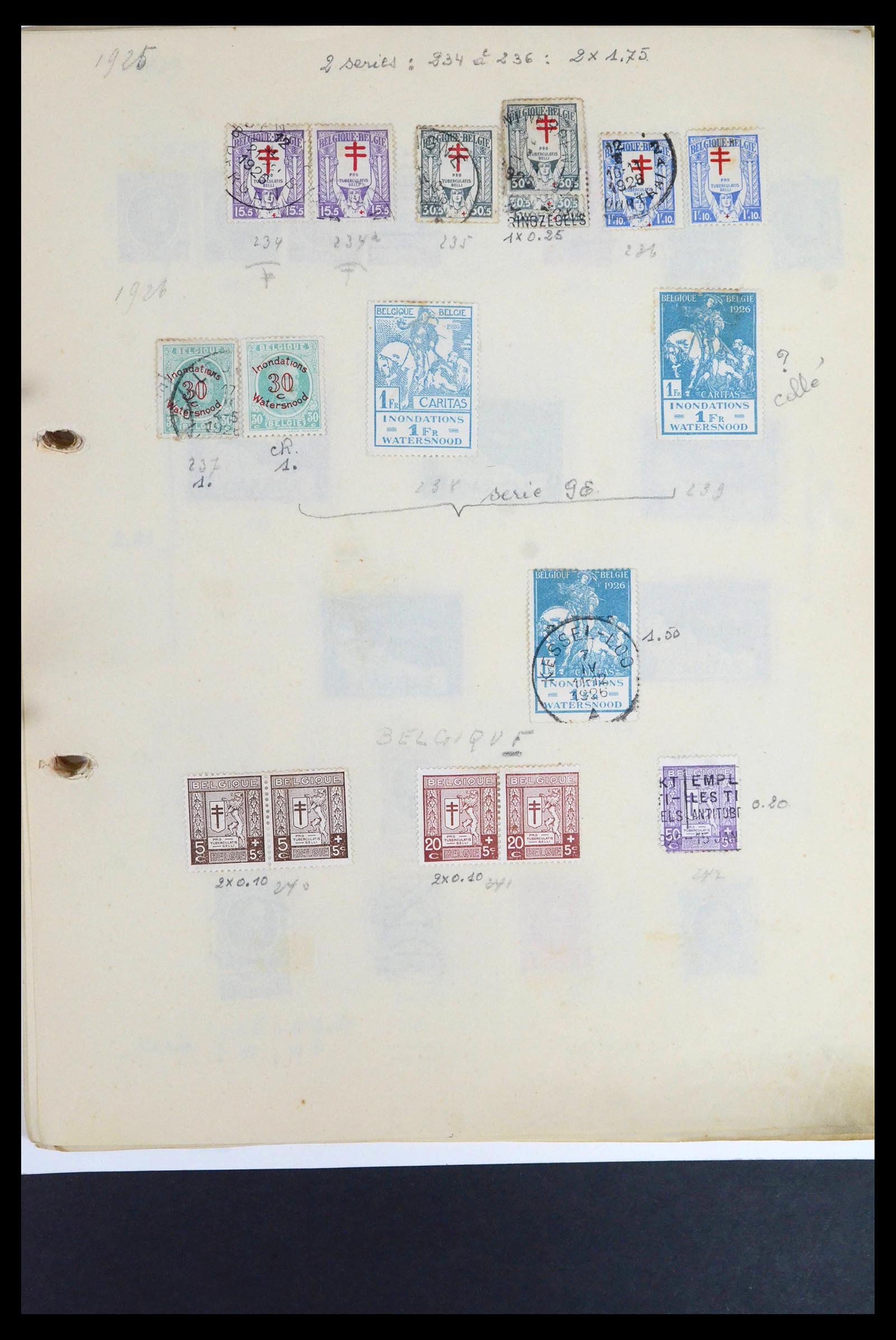 39849 0015 - Stamp collection 39849 Belgium and colonies 1865-1960.